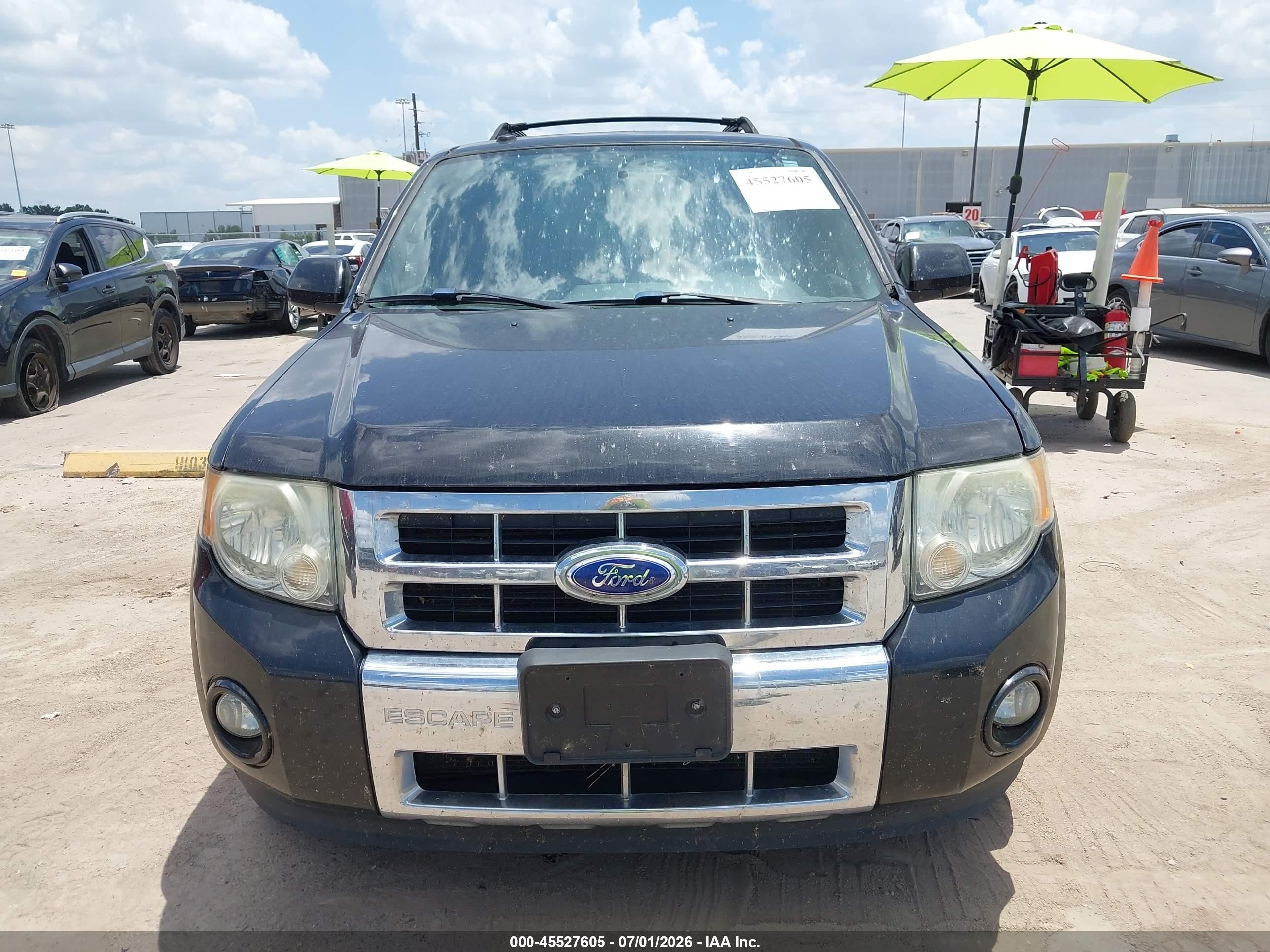 2011 Ford Escape Limited Black vin: 1FMCU0EGXBKC18862