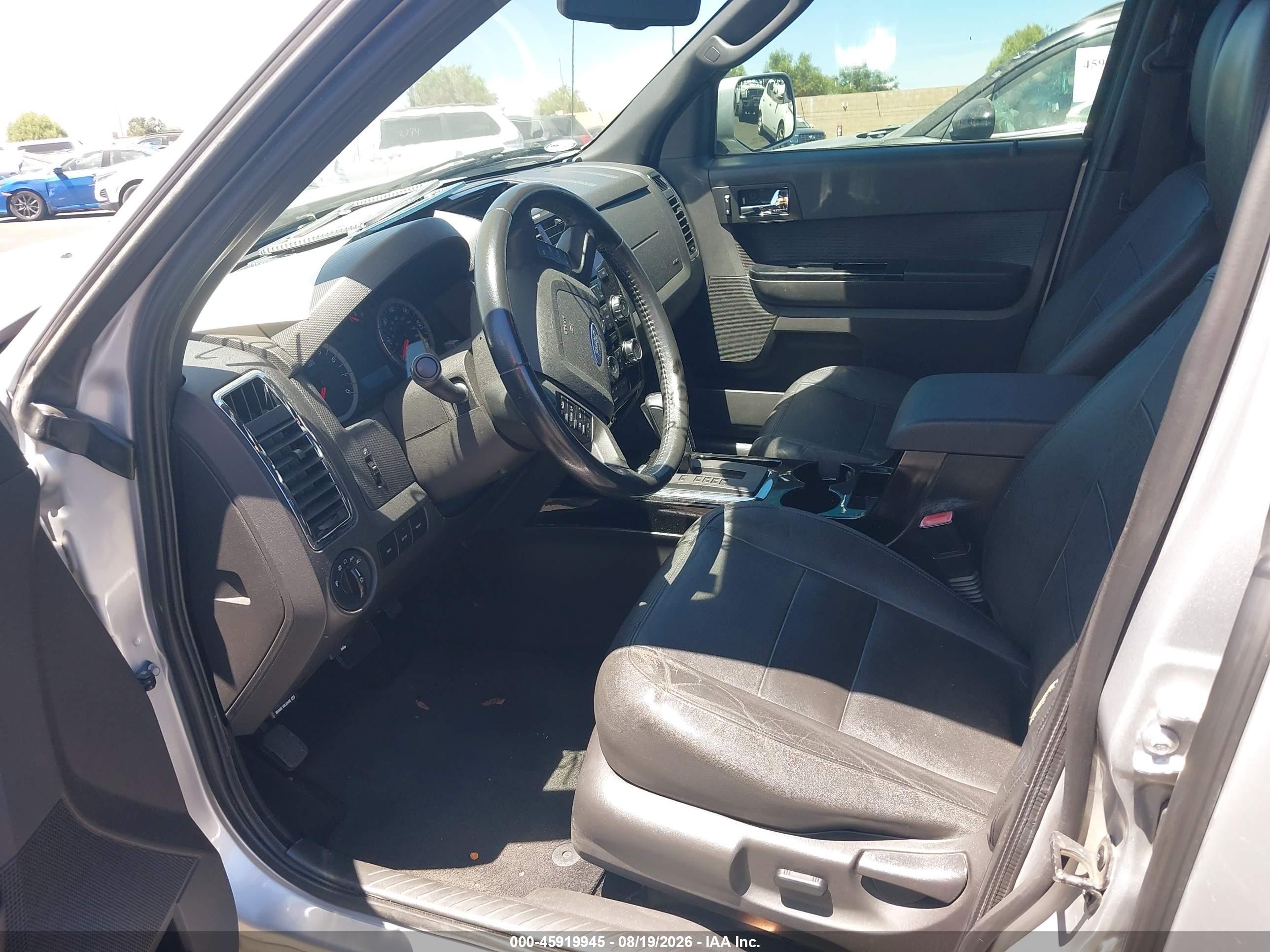 2011 Ford Escape Limited Silver vin: 1FMCU0EGXBKC23494