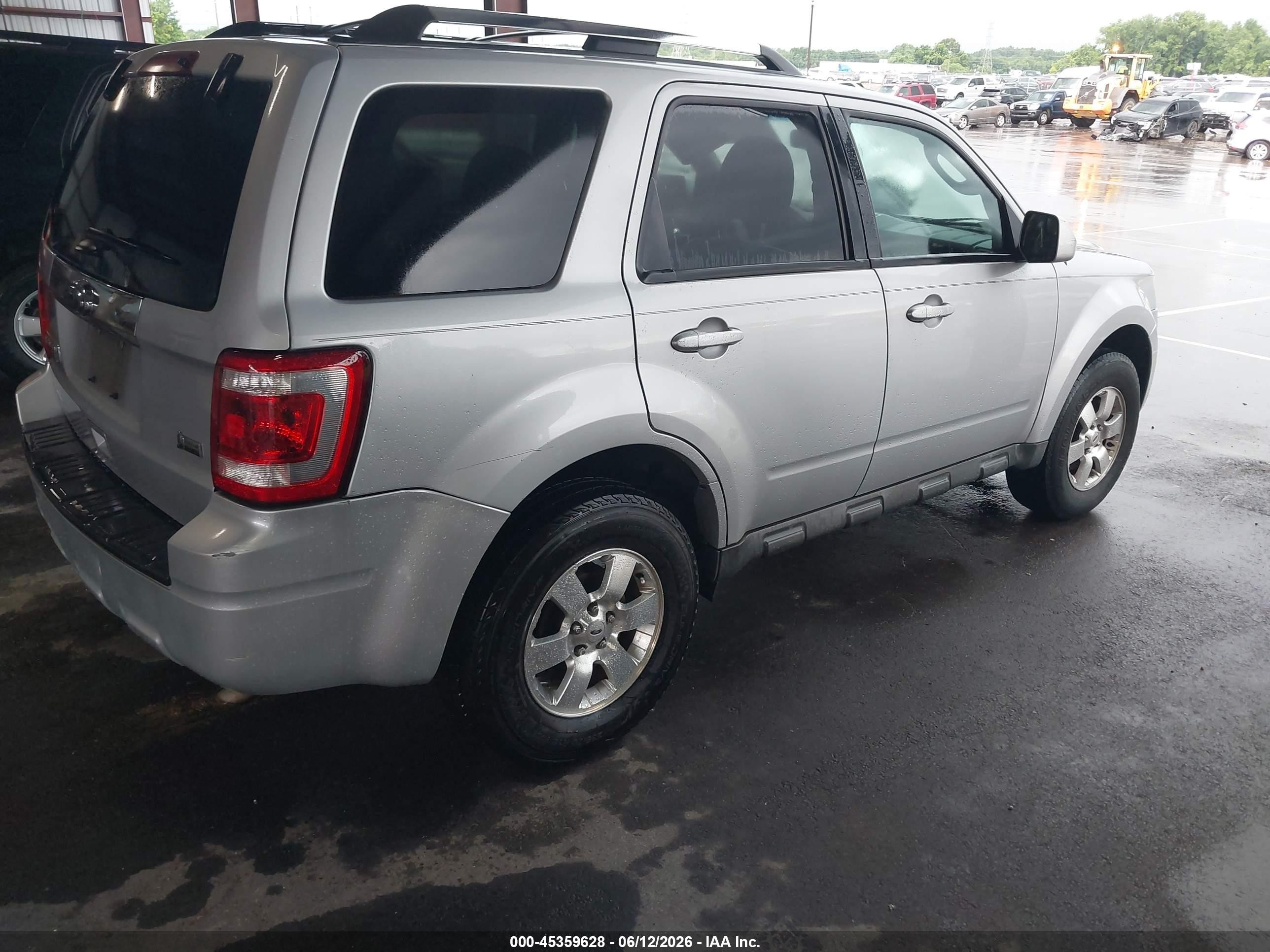 2011 Ford Escape Limited Gray vin: 1FMCU0EGXBKC69150