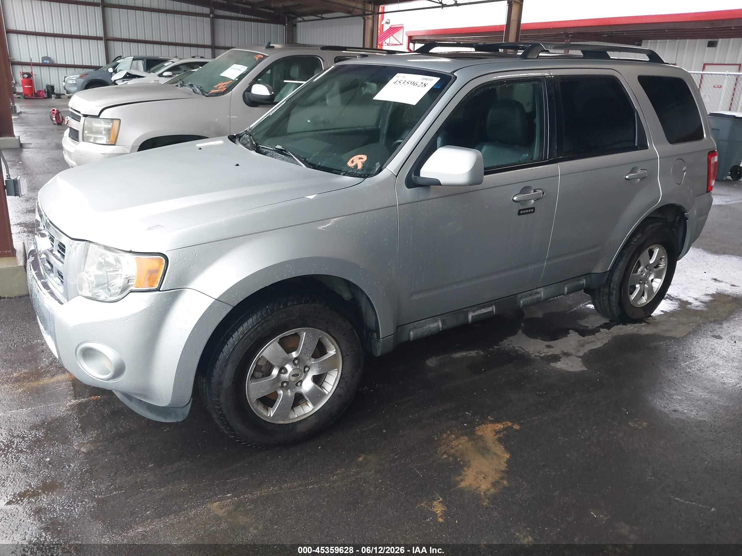 2011 Ford Escape Limited Gray vin: 1FMCU0EGXBKC69150