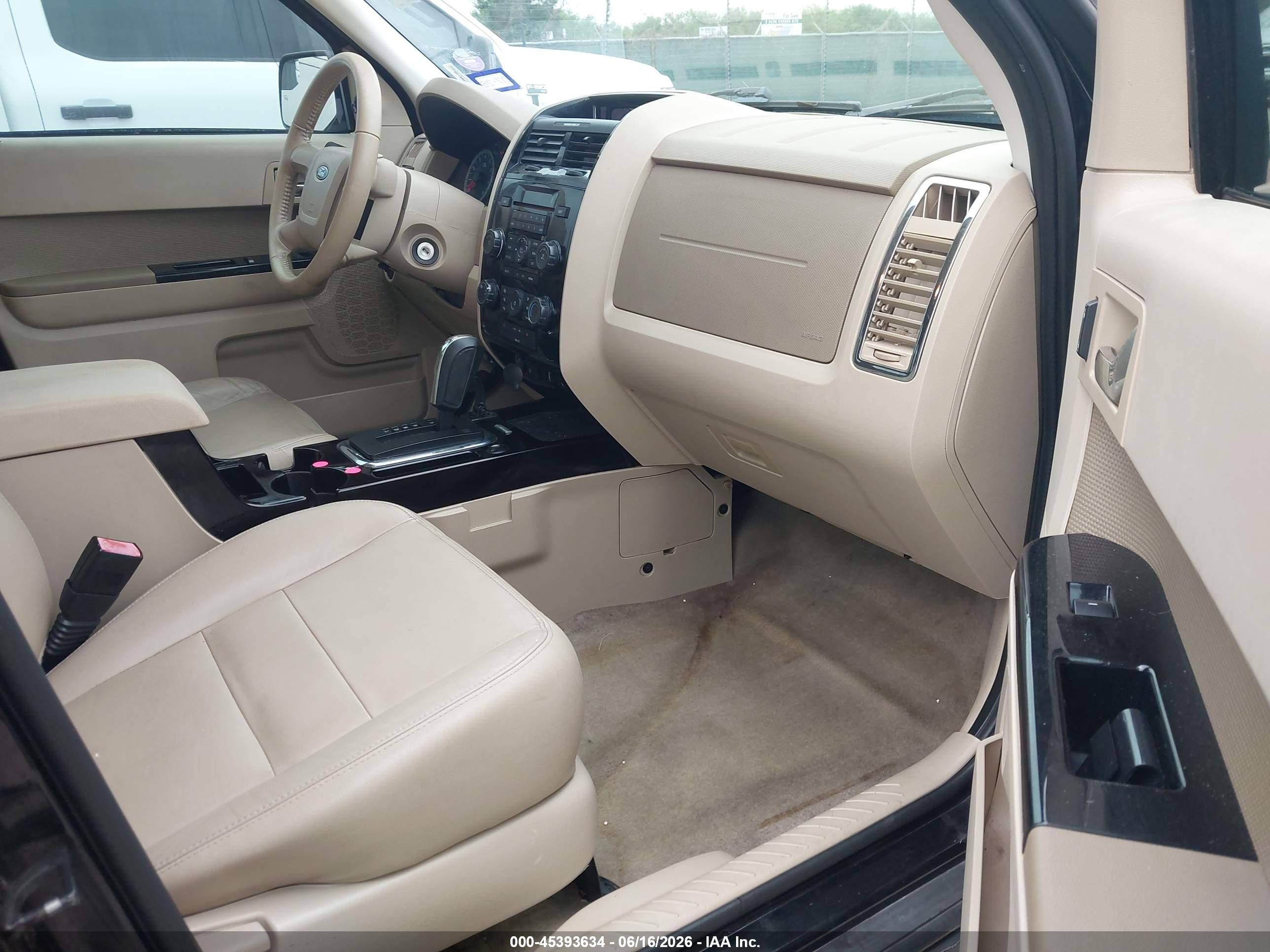 2012 Ford Escape Limited Black vin: 1FMCU0EGXCKA10756