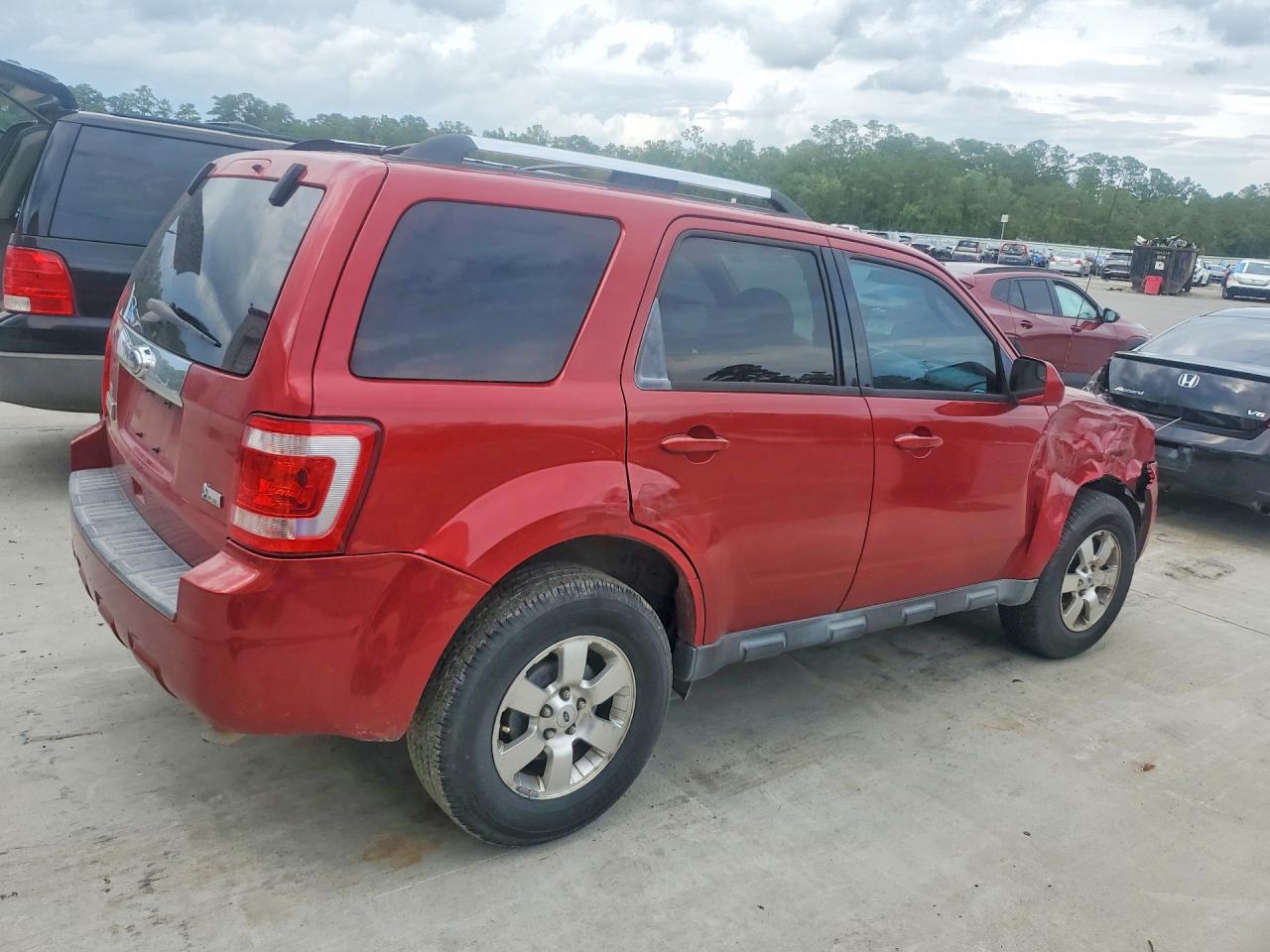 2012 Ford Escape Limited Красный vin: 1FMCU0EGXCKA85571