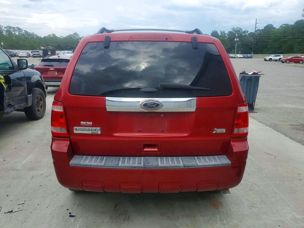 2012 Ford Escape Limited Красный vin: 1FMCU0EGXCKA85571