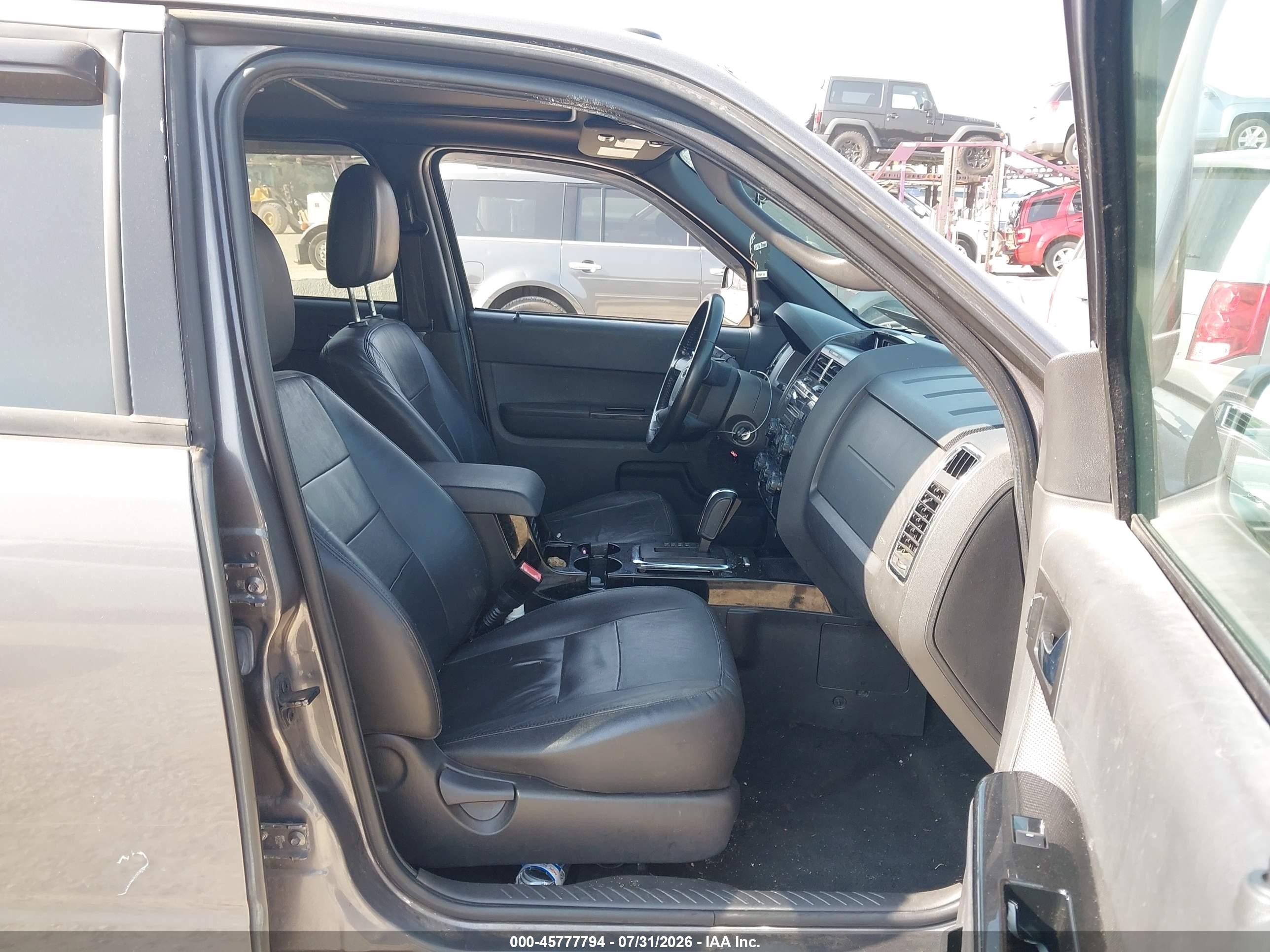 2012 Ford Escape Limited Gray vin: 1FMCU0EGXCKC03196