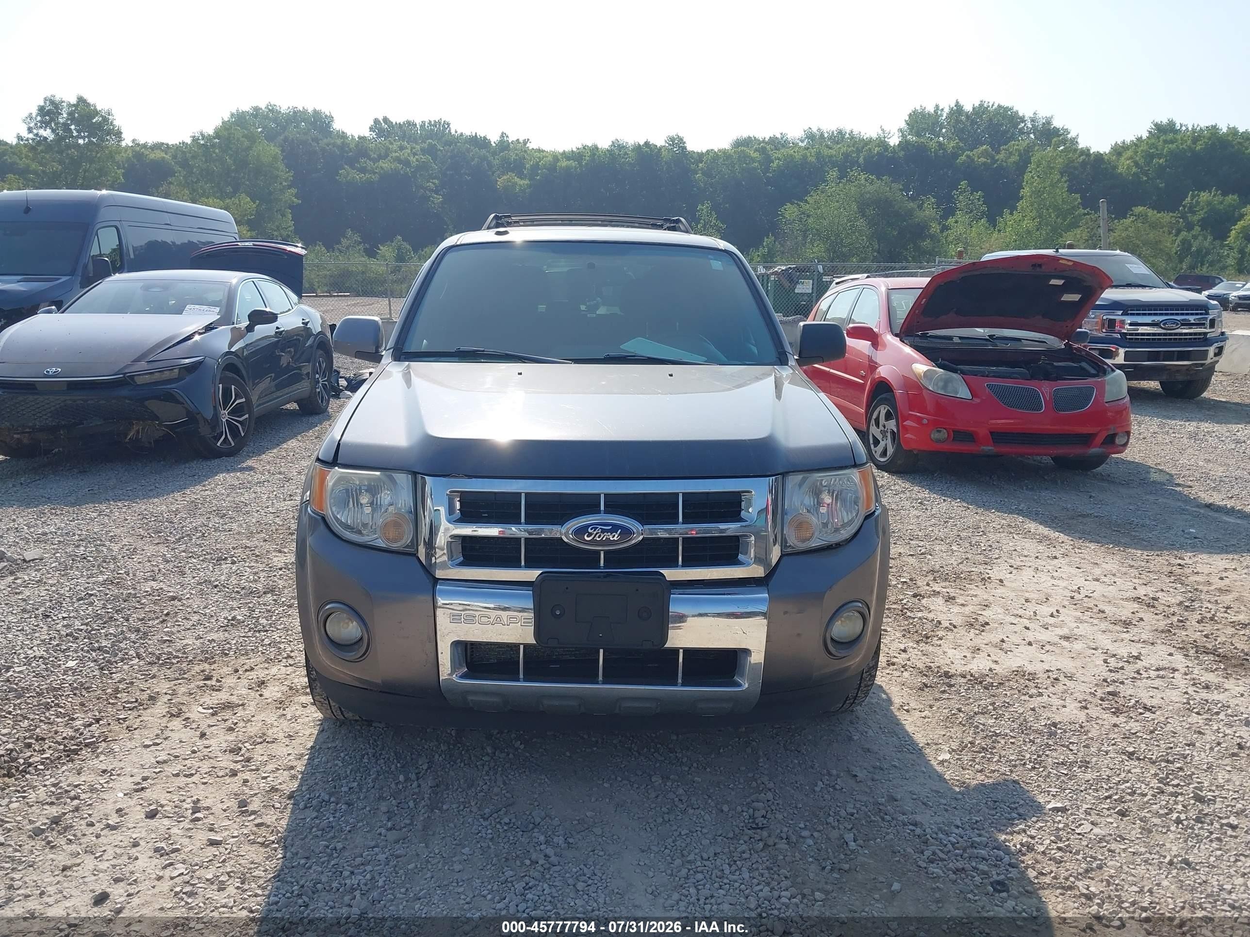 2012 Ford Escape Limited Gray vin: 1FMCU0EGXCKC03196