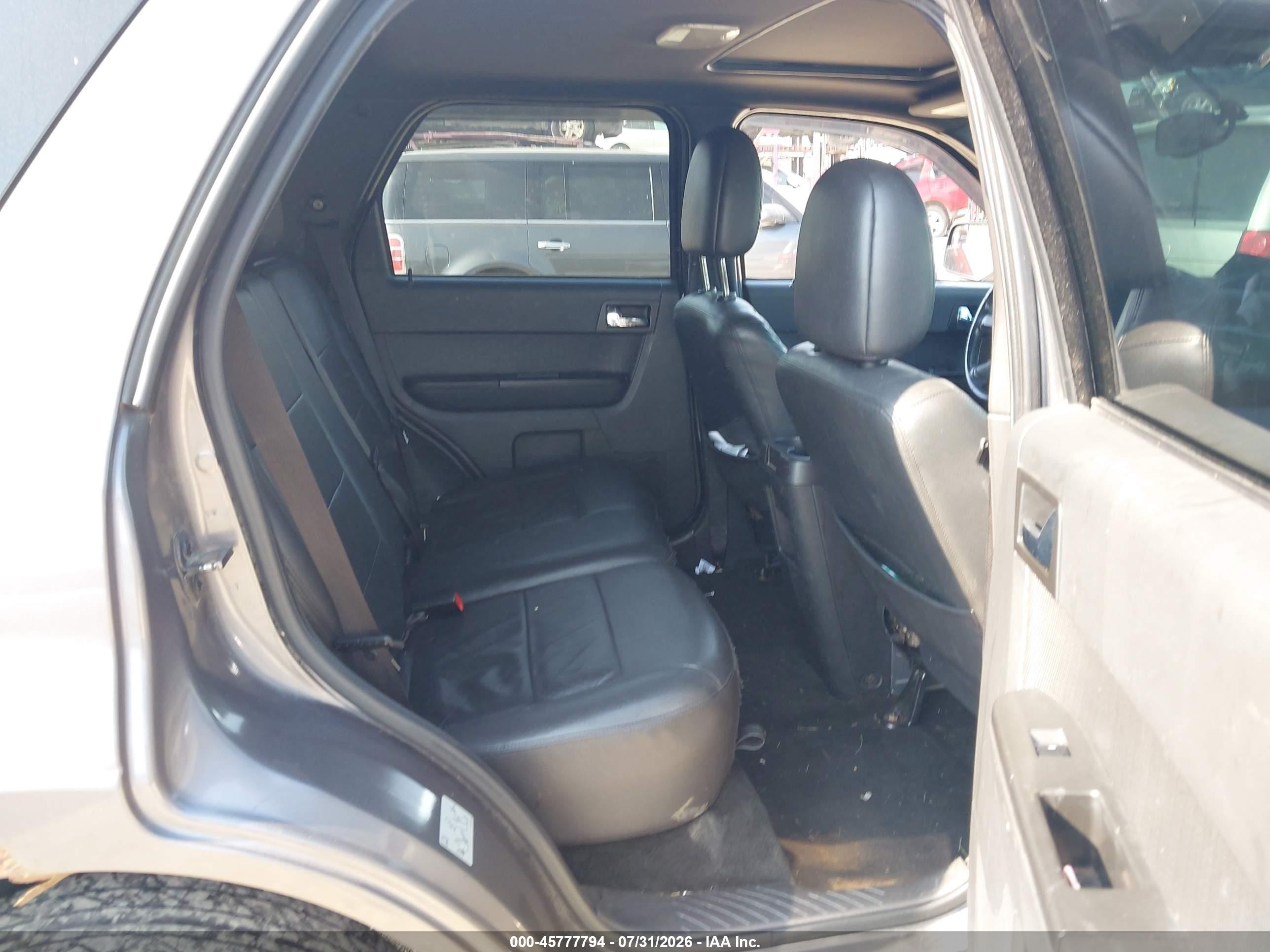 2012 Ford Escape Limited Gray vin: 1FMCU0EGXCKC03196
