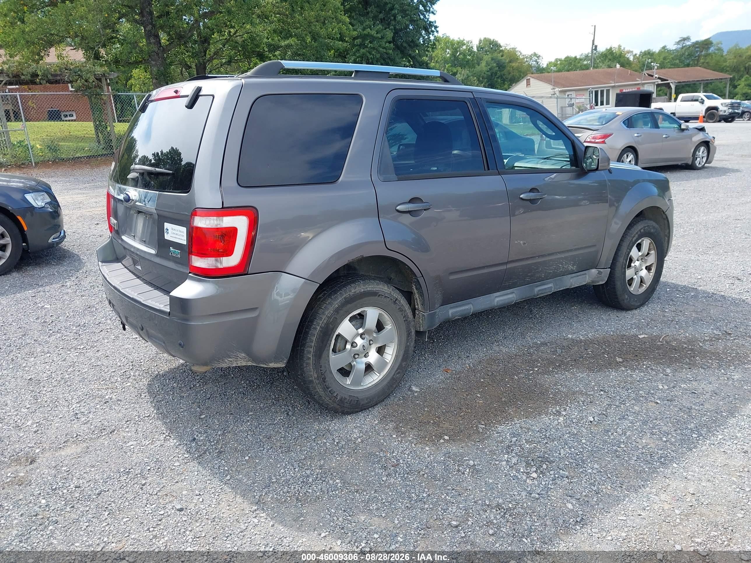 2012 Ford Escape Limited Gray vin: 1FMCU0EGXCKC85284