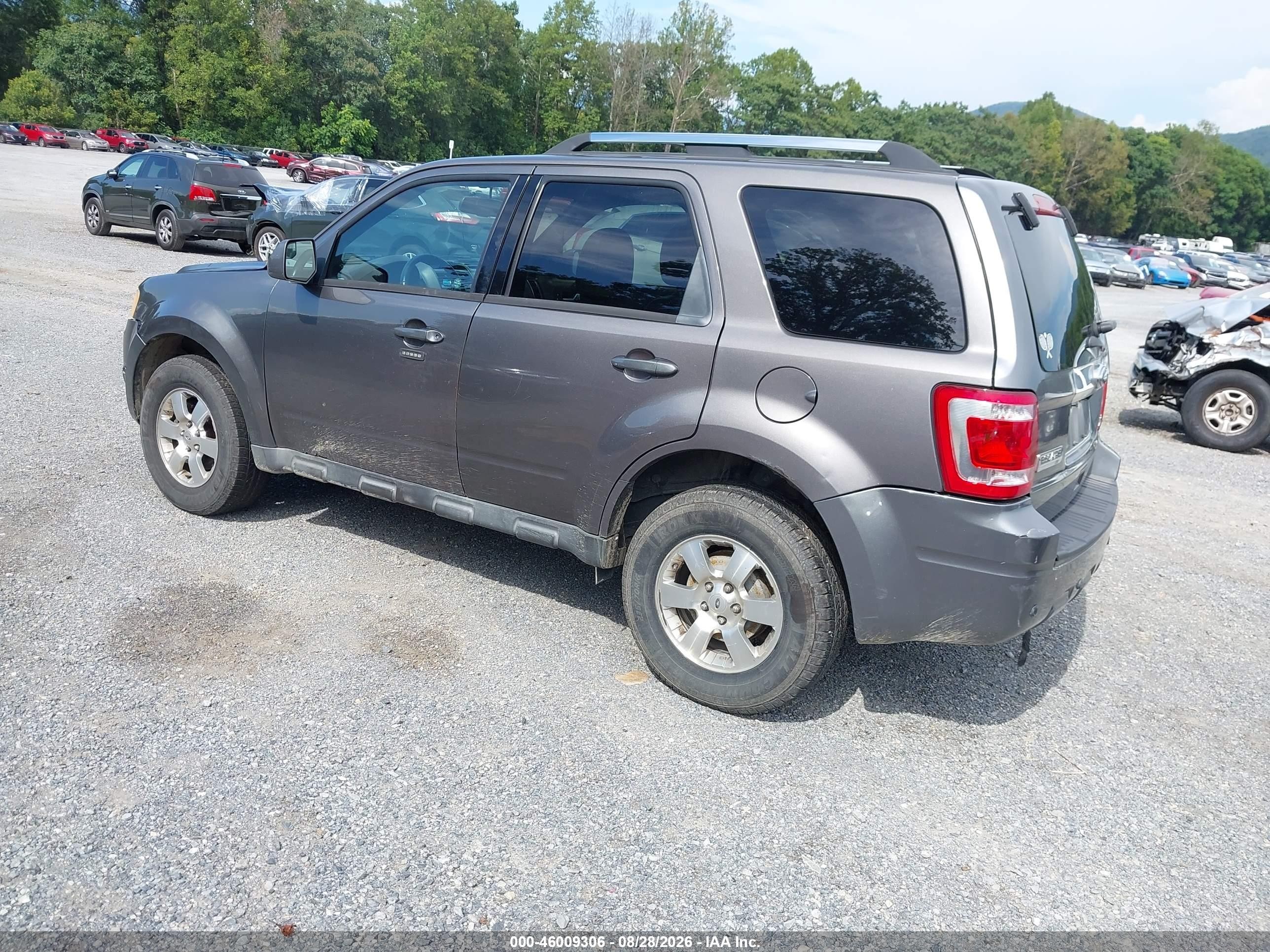 2012 Ford Escape Limited Gray vin: 1FMCU0EGXCKC85284