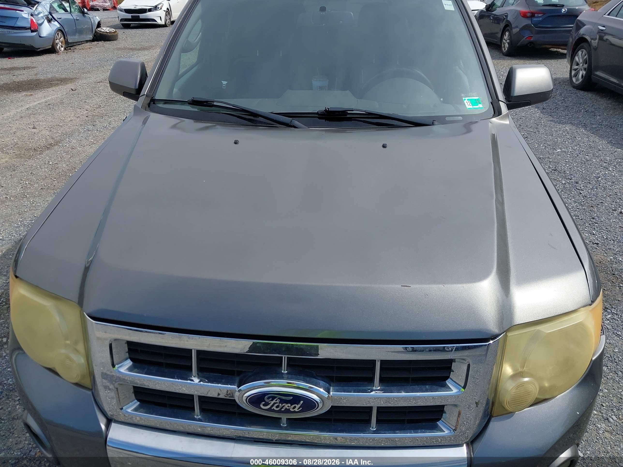 2012 Ford Escape Limited Gray vin: 1FMCU0EGXCKC85284