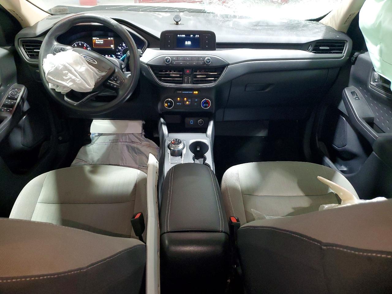 2020 Ford Escape S Gray vin: 1FMCU0F62LUC18561