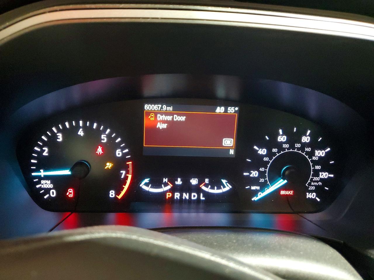 2020 Ford Escape S Gray vin: 1FMCU0F62LUC18561