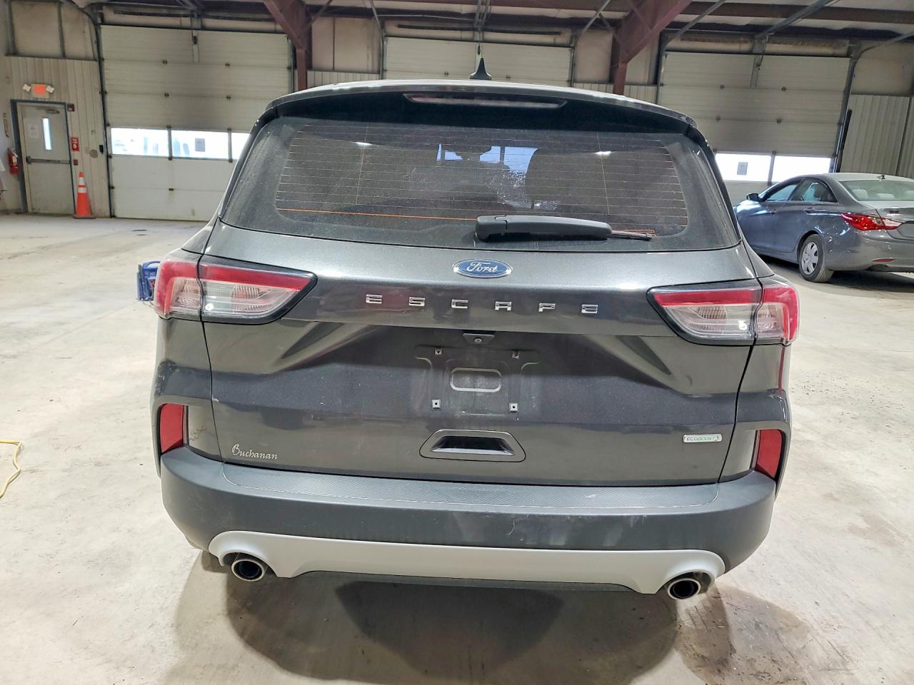 2020 Ford Escape S Gray vin: 1FMCU0F62LUC18561