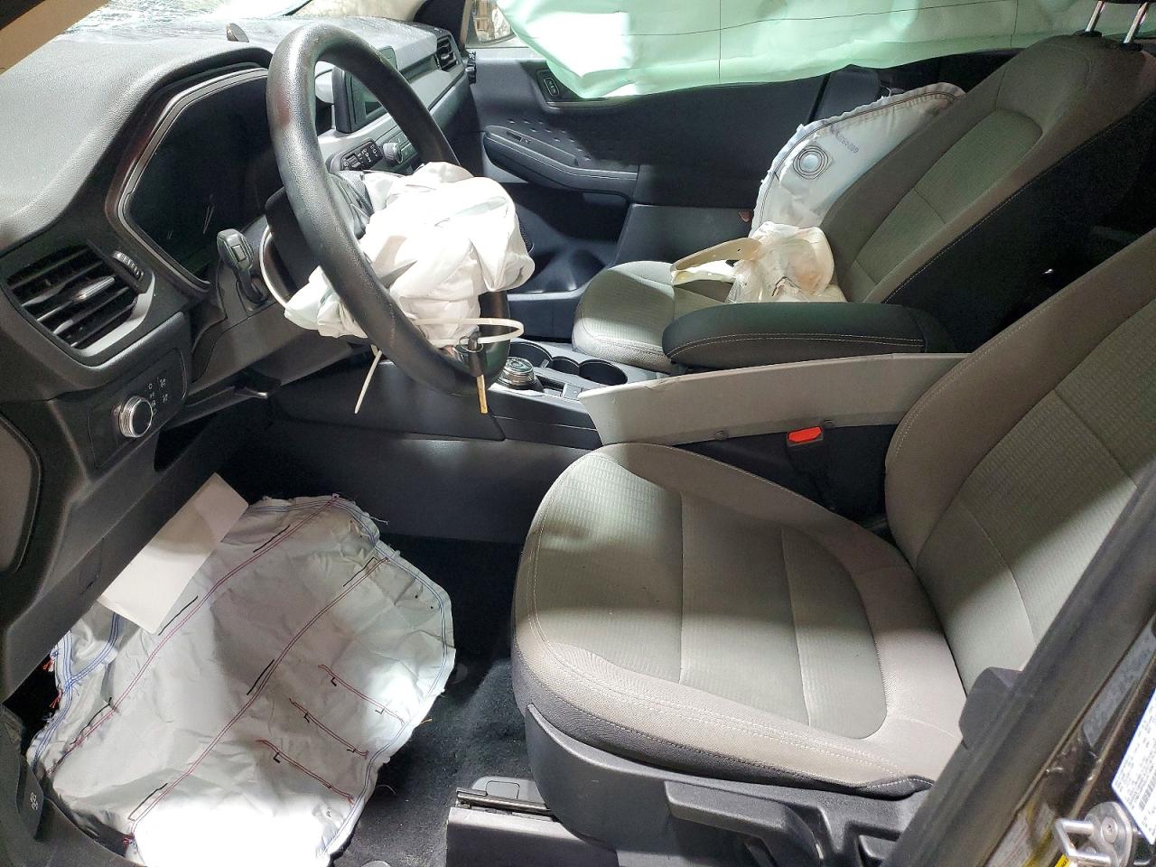 2020 Ford Escape S Gray vin: 1FMCU0F62LUC18561