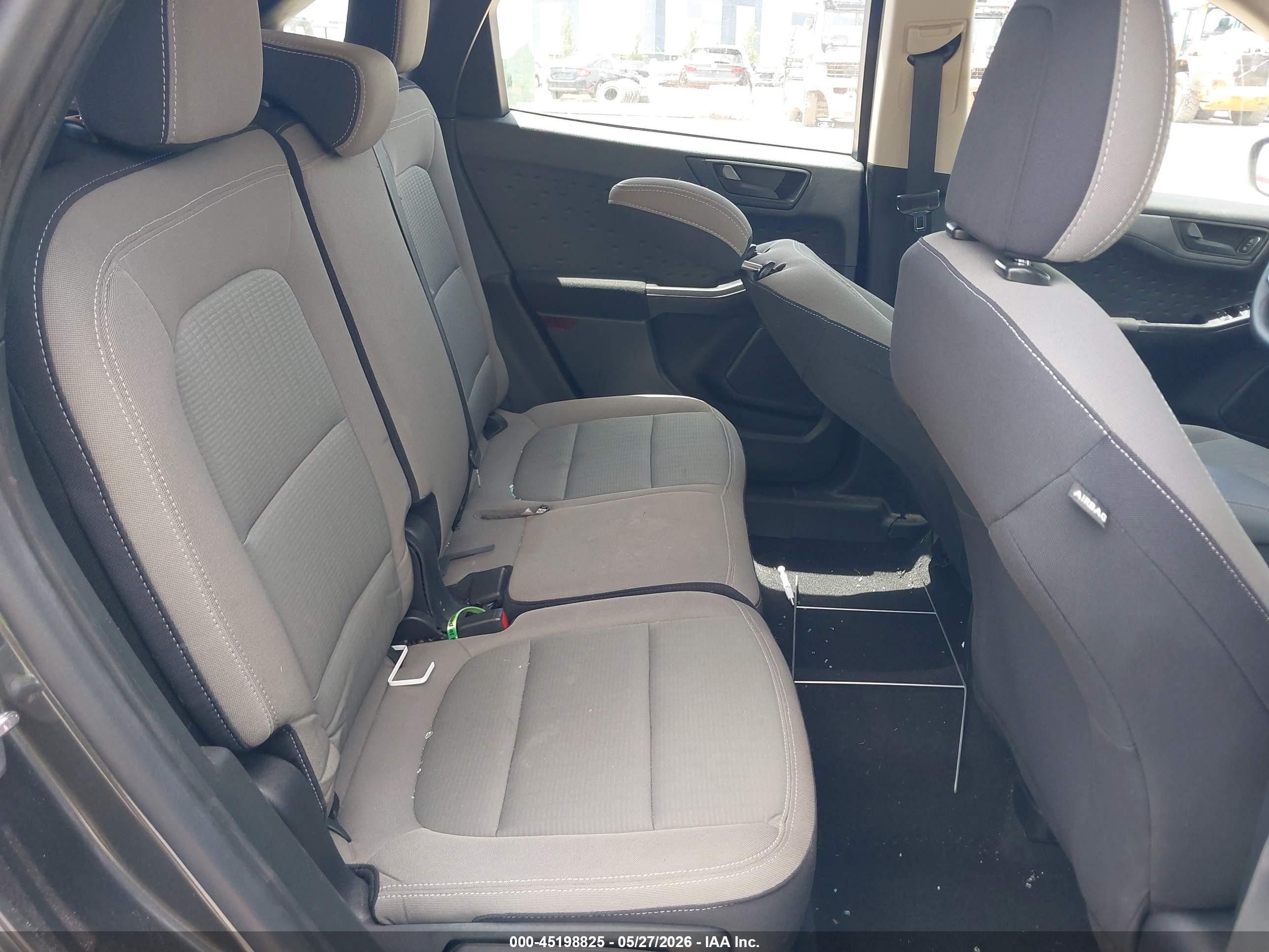 2020 Ford Escape S Серый vin: 1FMCU0F63LUC57689