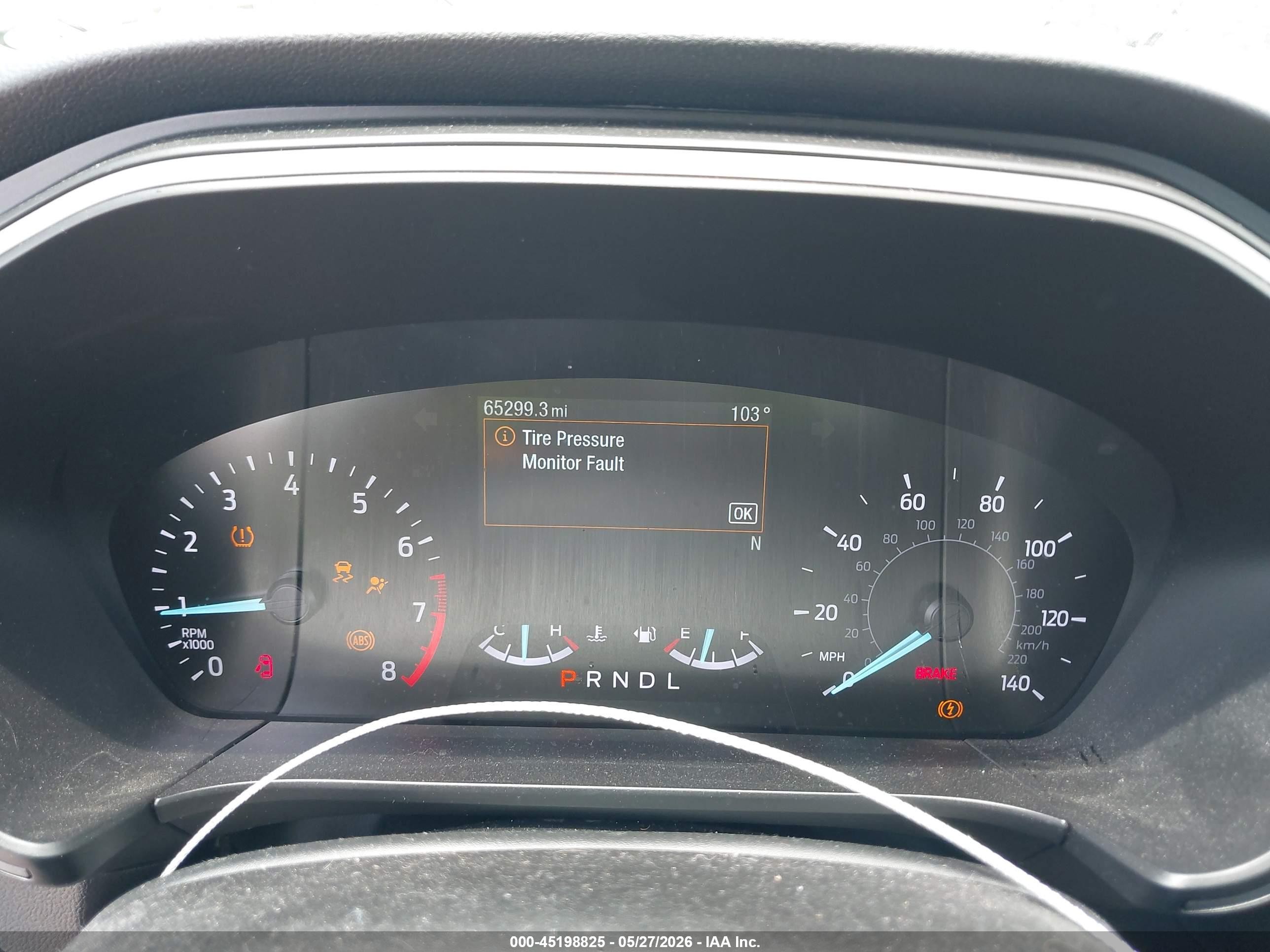2020 Ford Escape S Серый vin: 1FMCU0F63LUC57689
