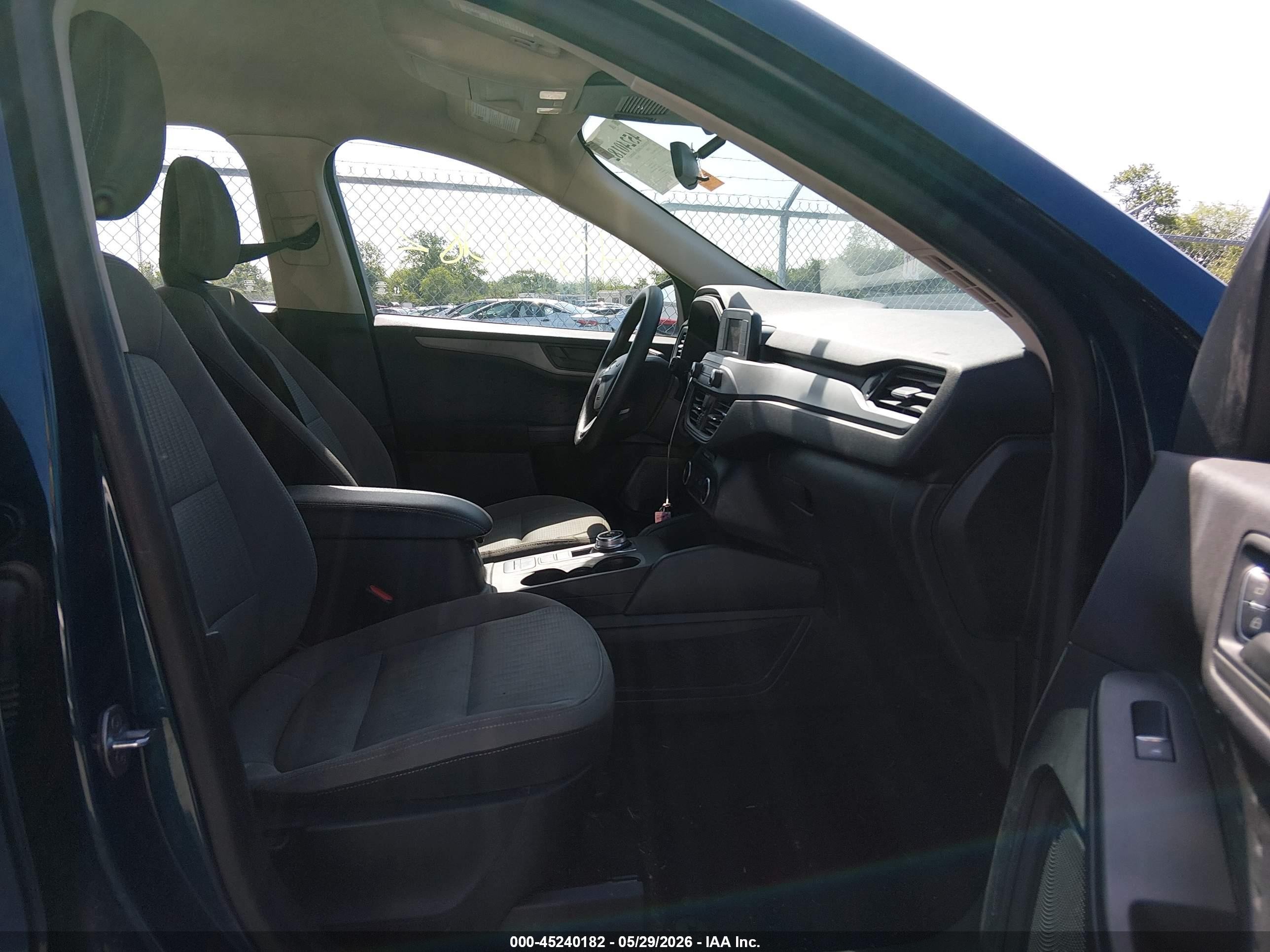 2020 Ford Escape S Blue vin: 1FMCU0F68LUC67277