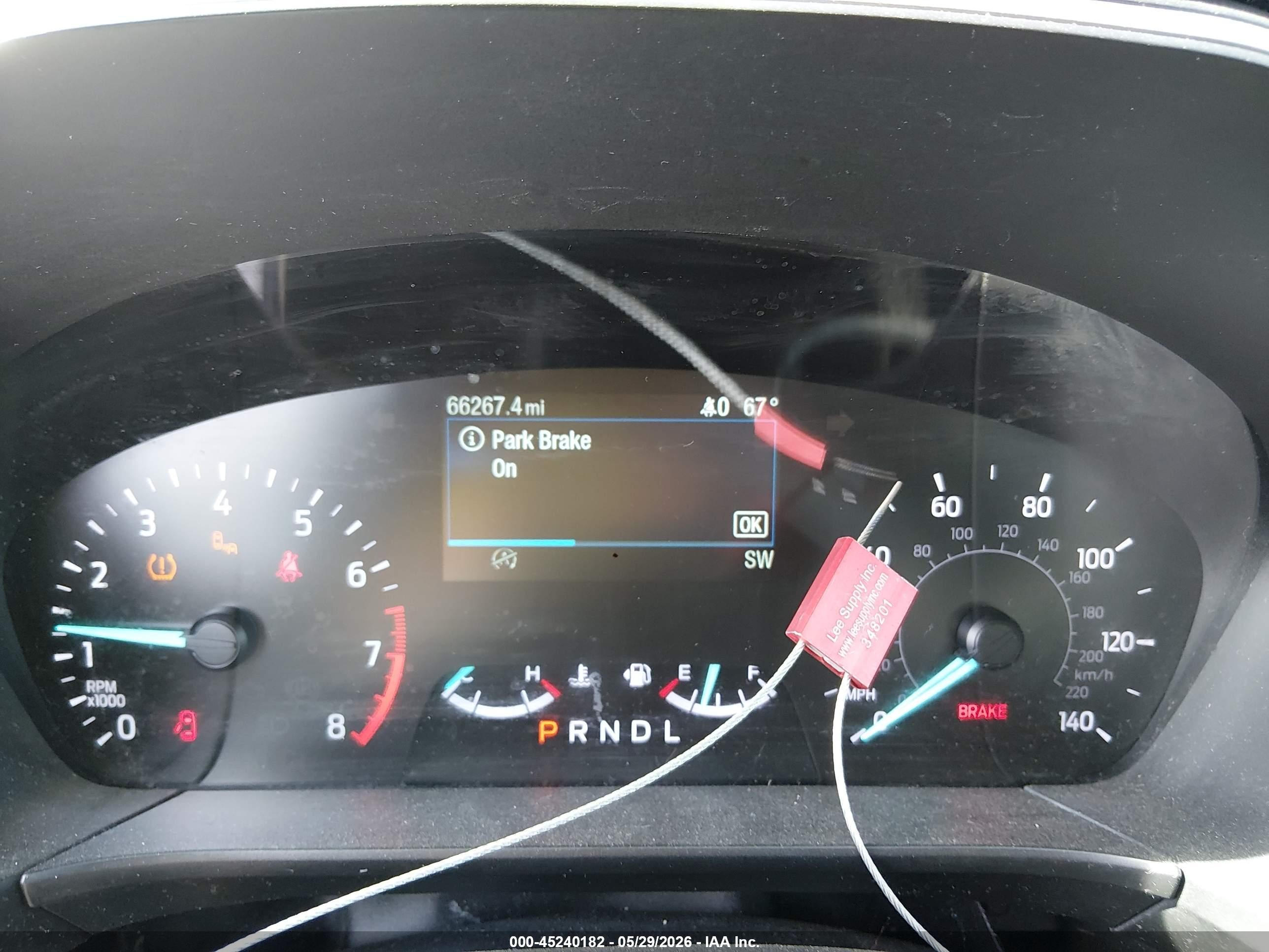2020 Ford Escape S Blue vin: 1FMCU0F68LUC67277