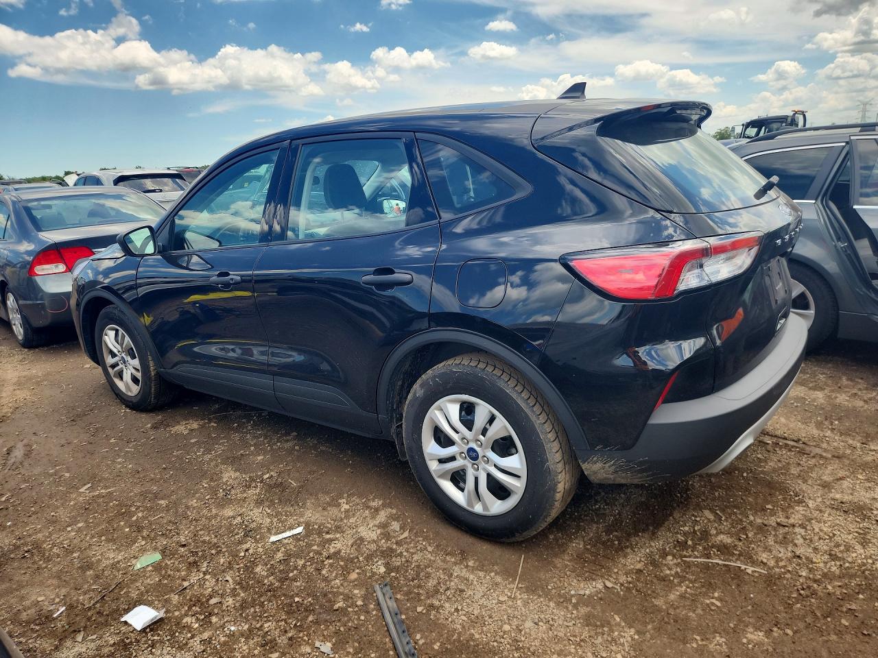 2021 Ford Escape S Black vin: 1FMCU0F68MUA02974