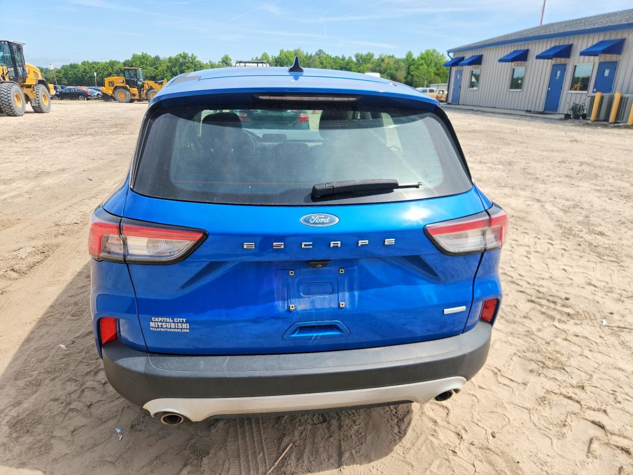 2020 Ford Escape S Blue vin: 1FMCU0F6XLUB77113