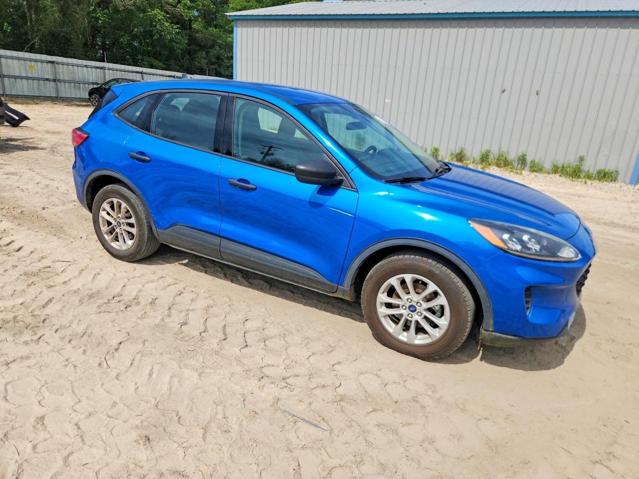 2020 Ford Escape S Blue vin: 1FMCU0F6XLUB77113