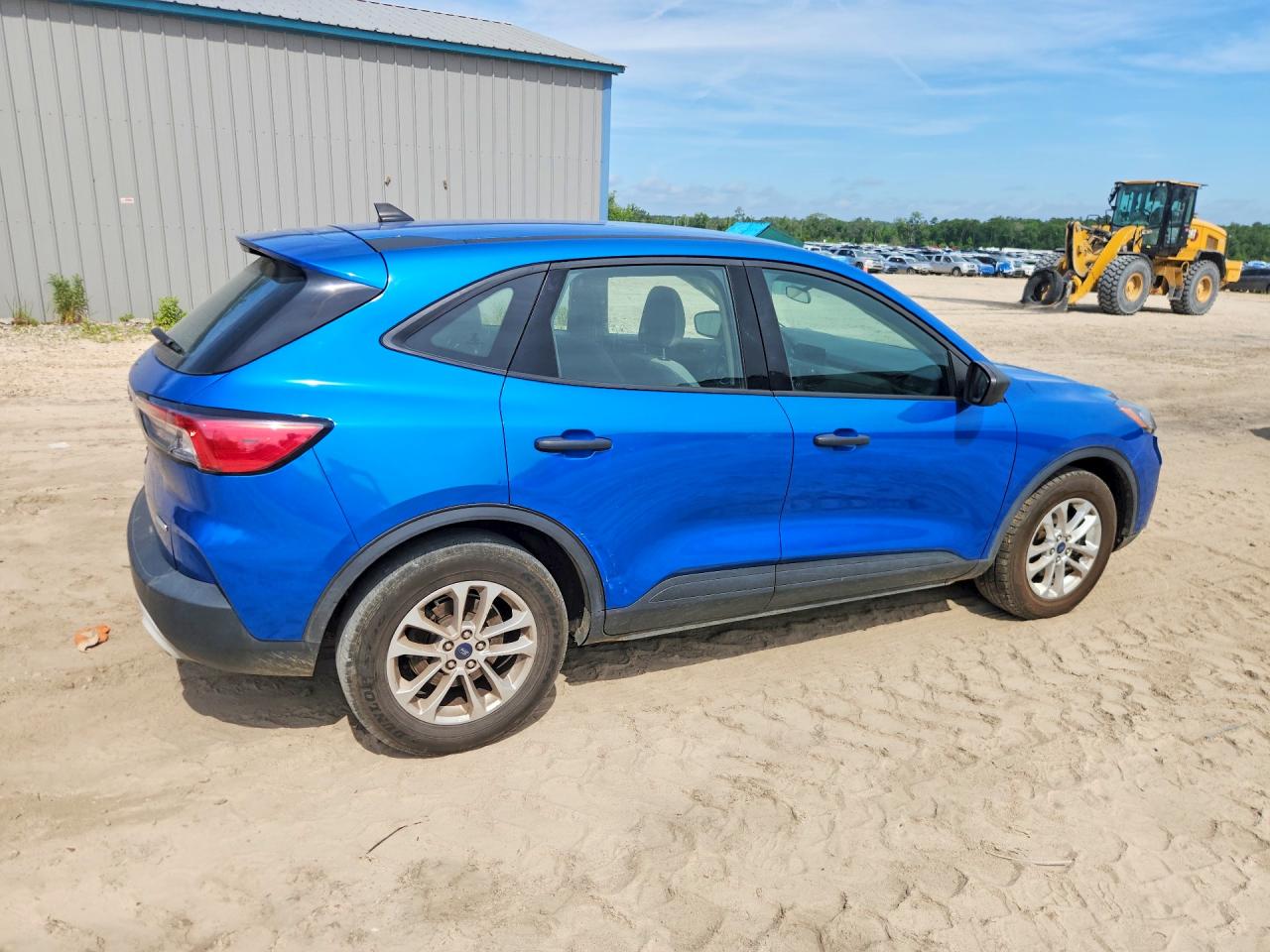 2020 Ford Escape S Blue vin: 1FMCU0F6XLUB77113