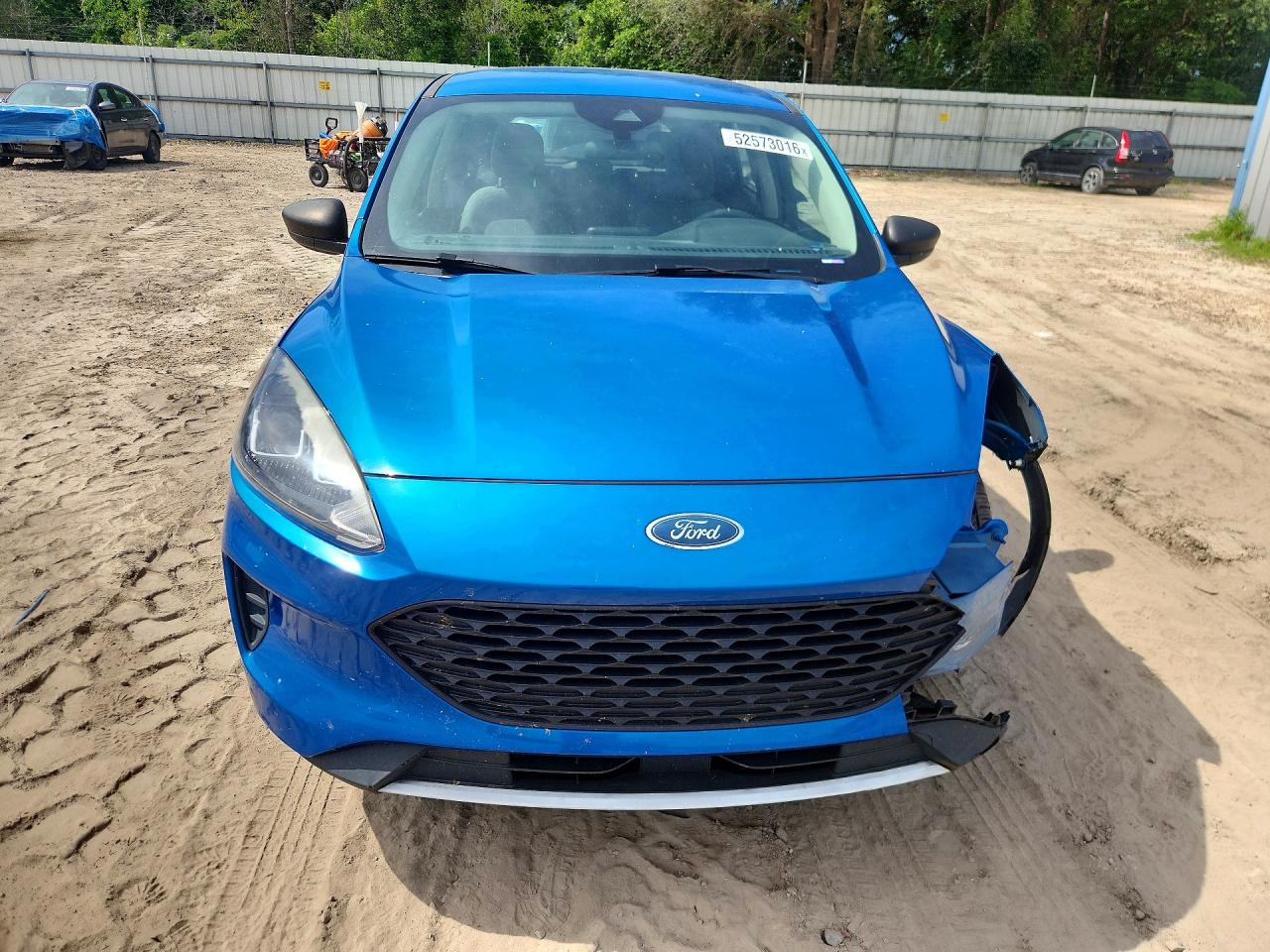 2020 Ford Escape S Blue vin: 1FMCU0F6XLUB77113