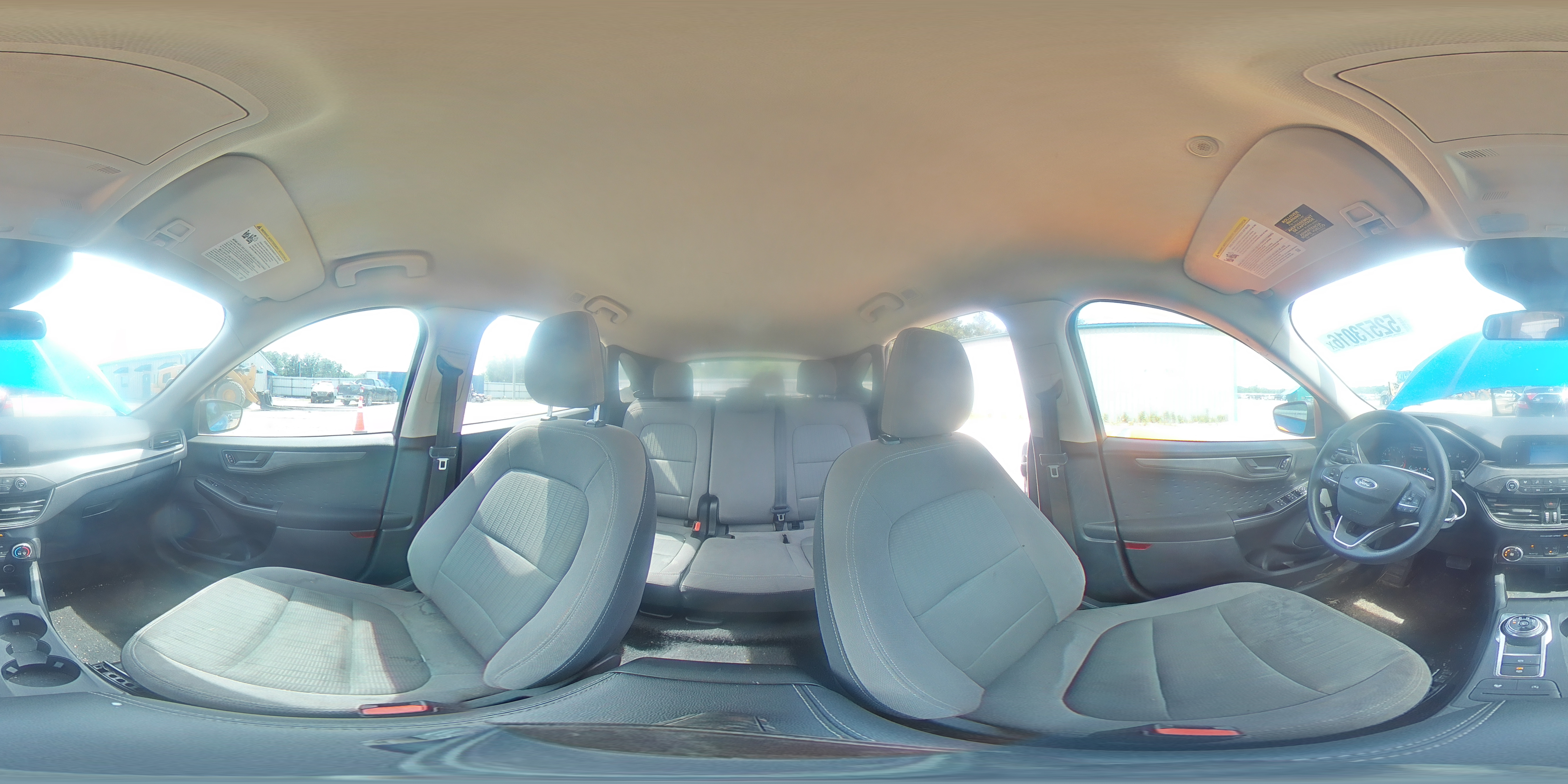 2020 Ford Escape S Blue vin: 1FMCU0F6XLUB77113