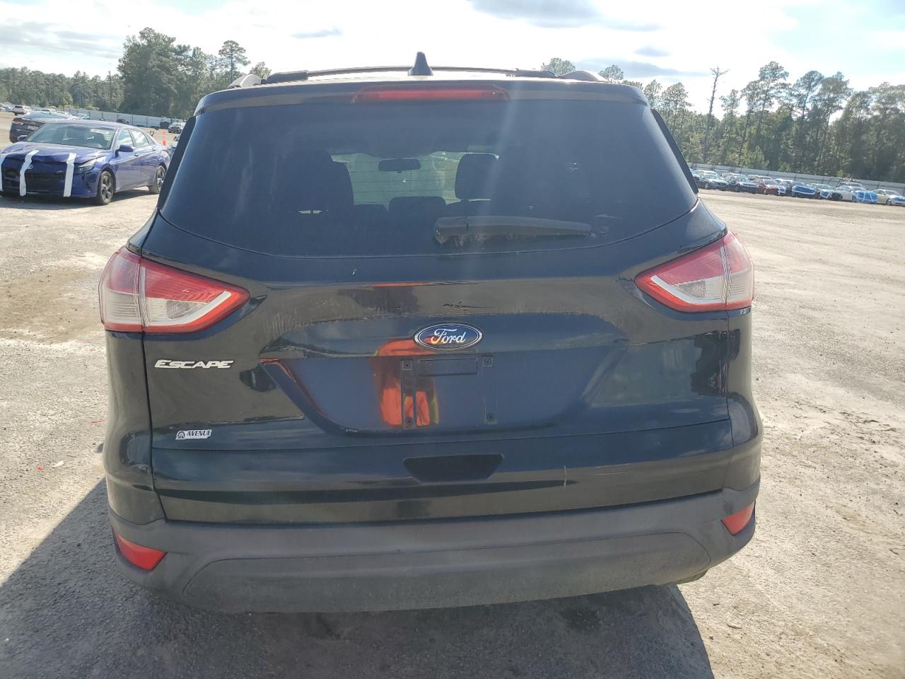 2013 Ford Escape S Black vin: 1FMCU0F70DUA69240