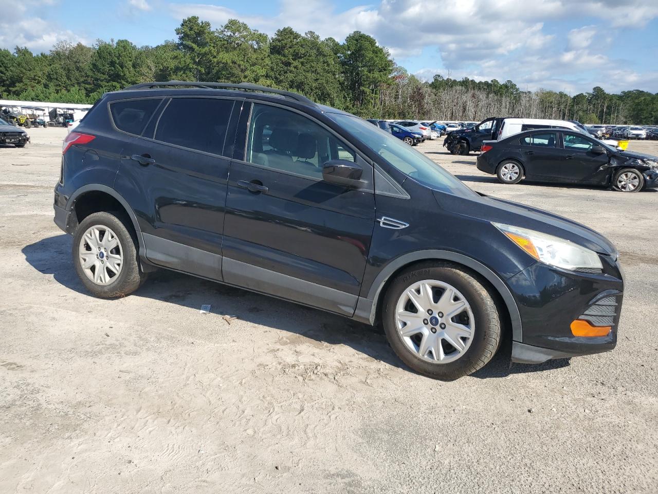 2013 Ford Escape S Black vin: 1FMCU0F70DUA69240