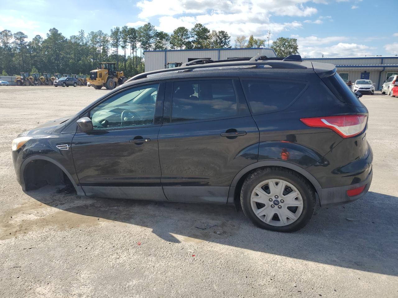 2013 Ford Escape S Black vin: 1FMCU0F70DUA69240