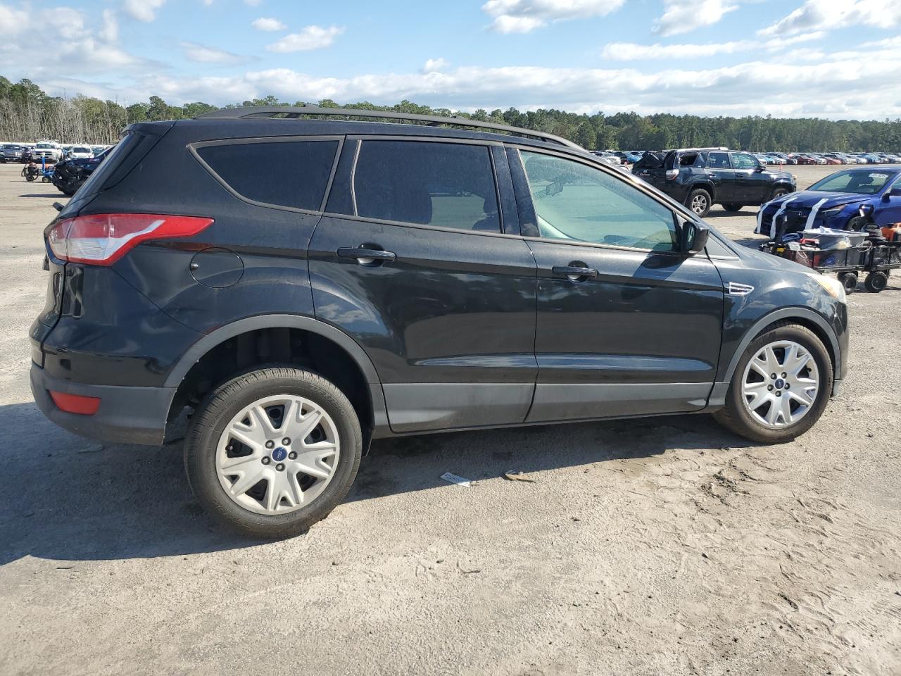 2013 Ford Escape S Black vin: 1FMCU0F70DUA69240