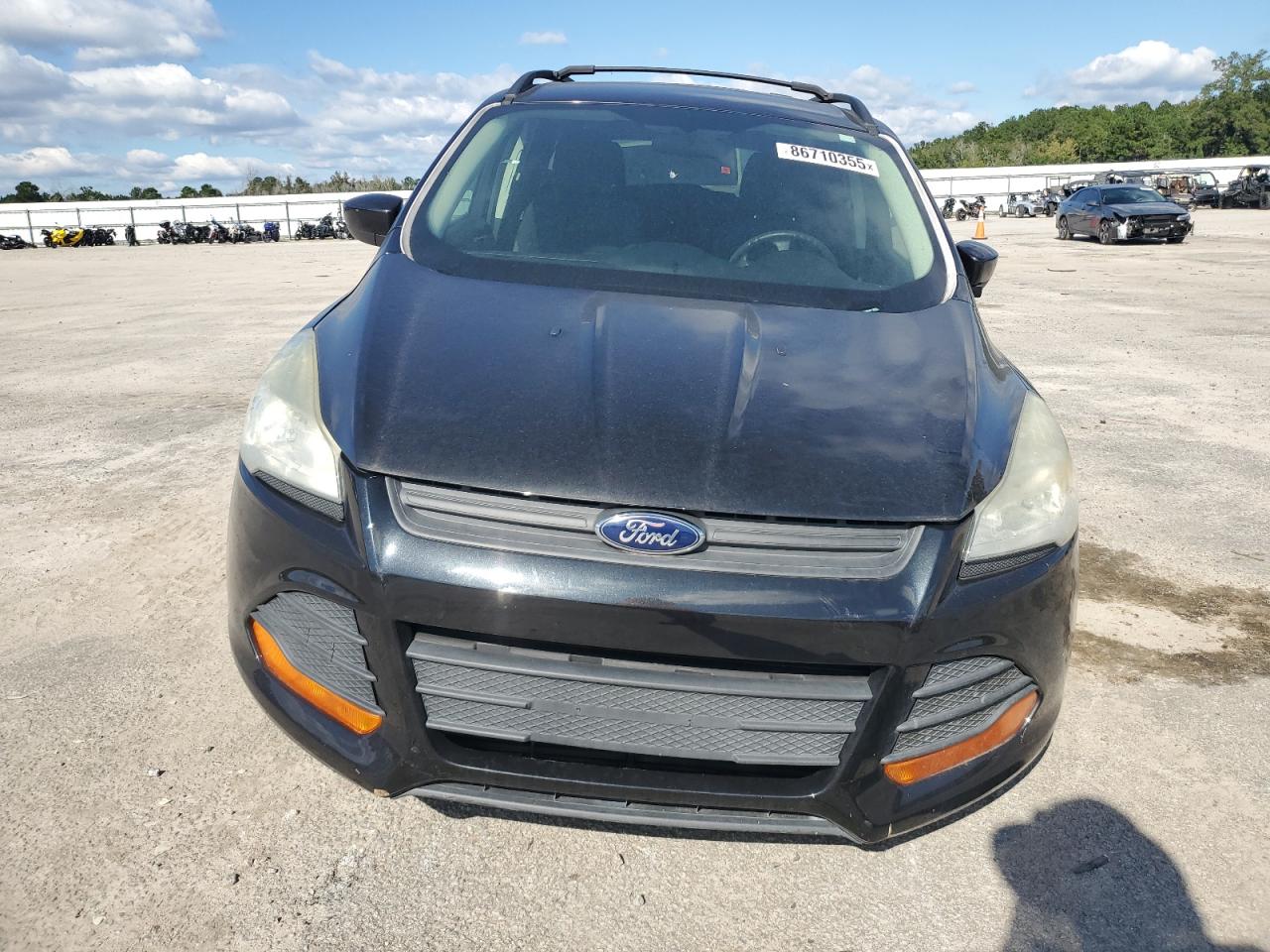 2013 Ford Escape S Black vin: 1FMCU0F70DUA69240