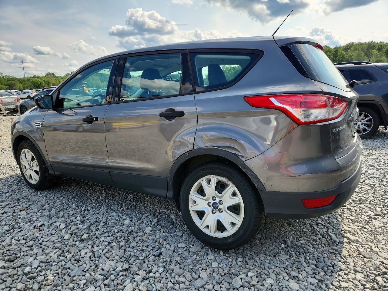 2013 Ford Escape S Gray vin: 1FMCU0F70DUA82747
