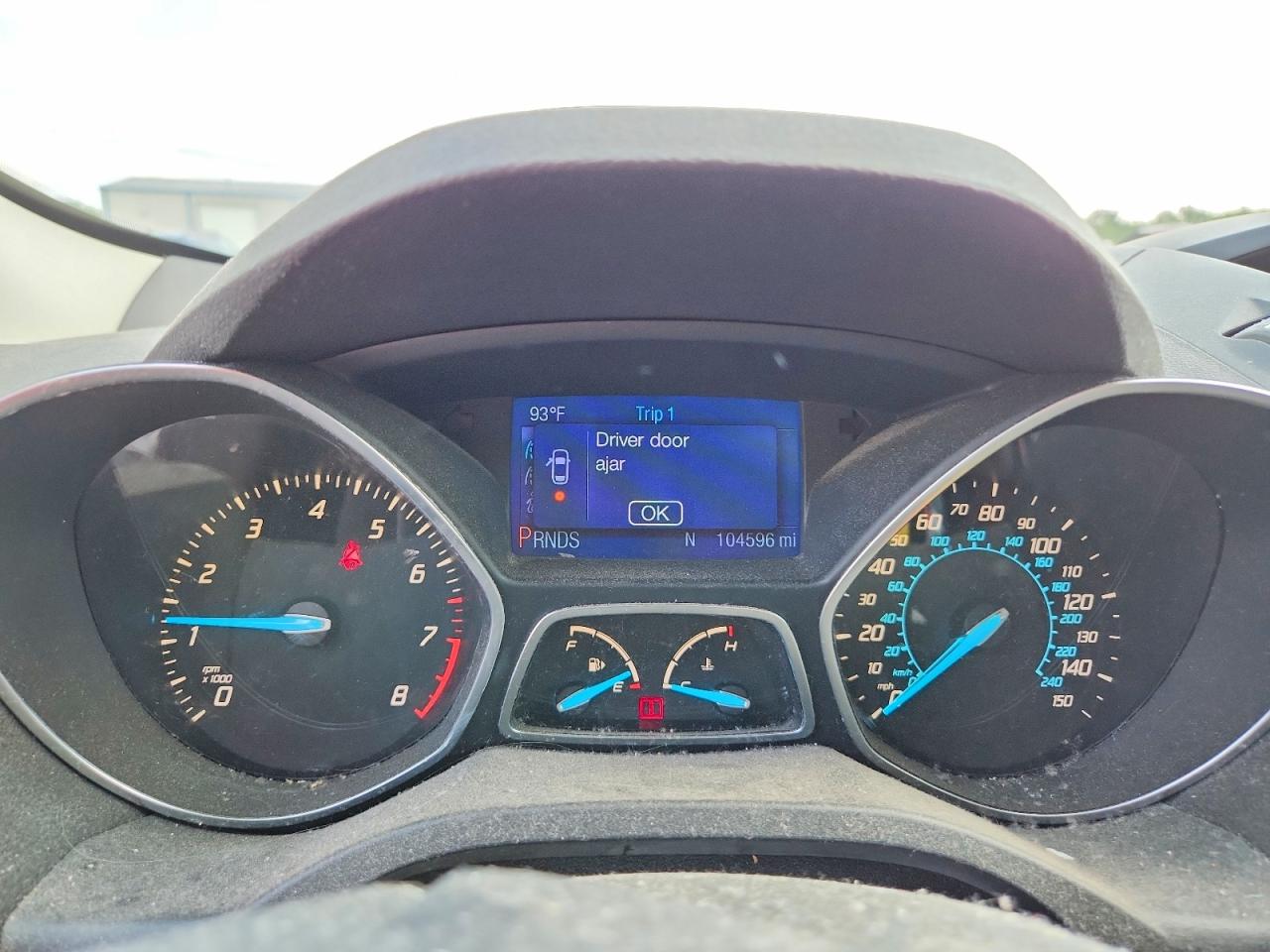 2013 Ford Escape S Gray vin: 1FMCU0F70DUA82747