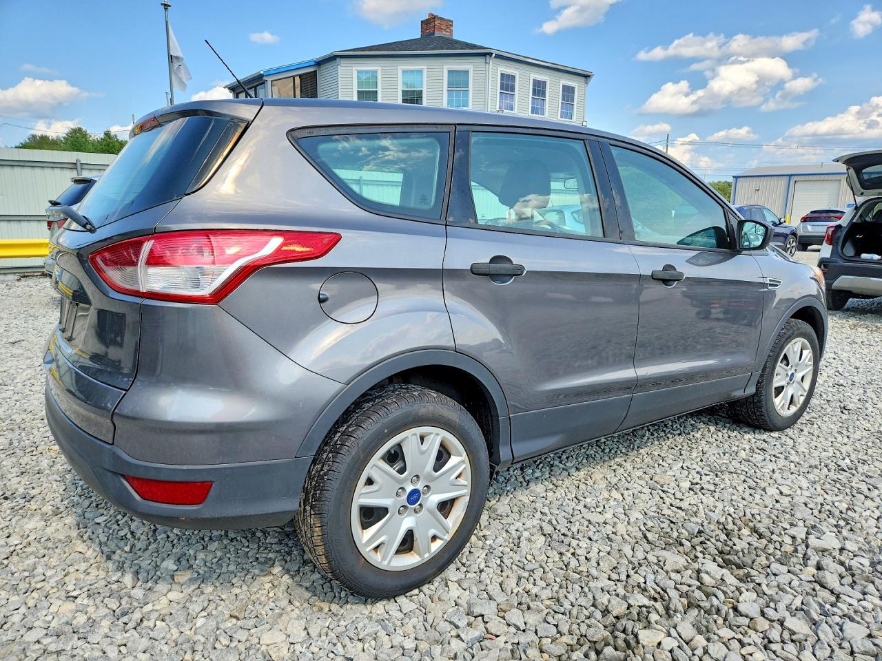 2013 Ford Escape S Gray vin: 1FMCU0F70DUA82747