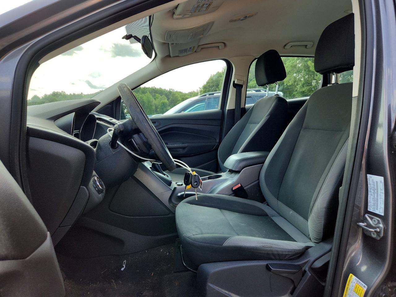 2013 Ford Escape S Gray vin: 1FMCU0F70DUA82747