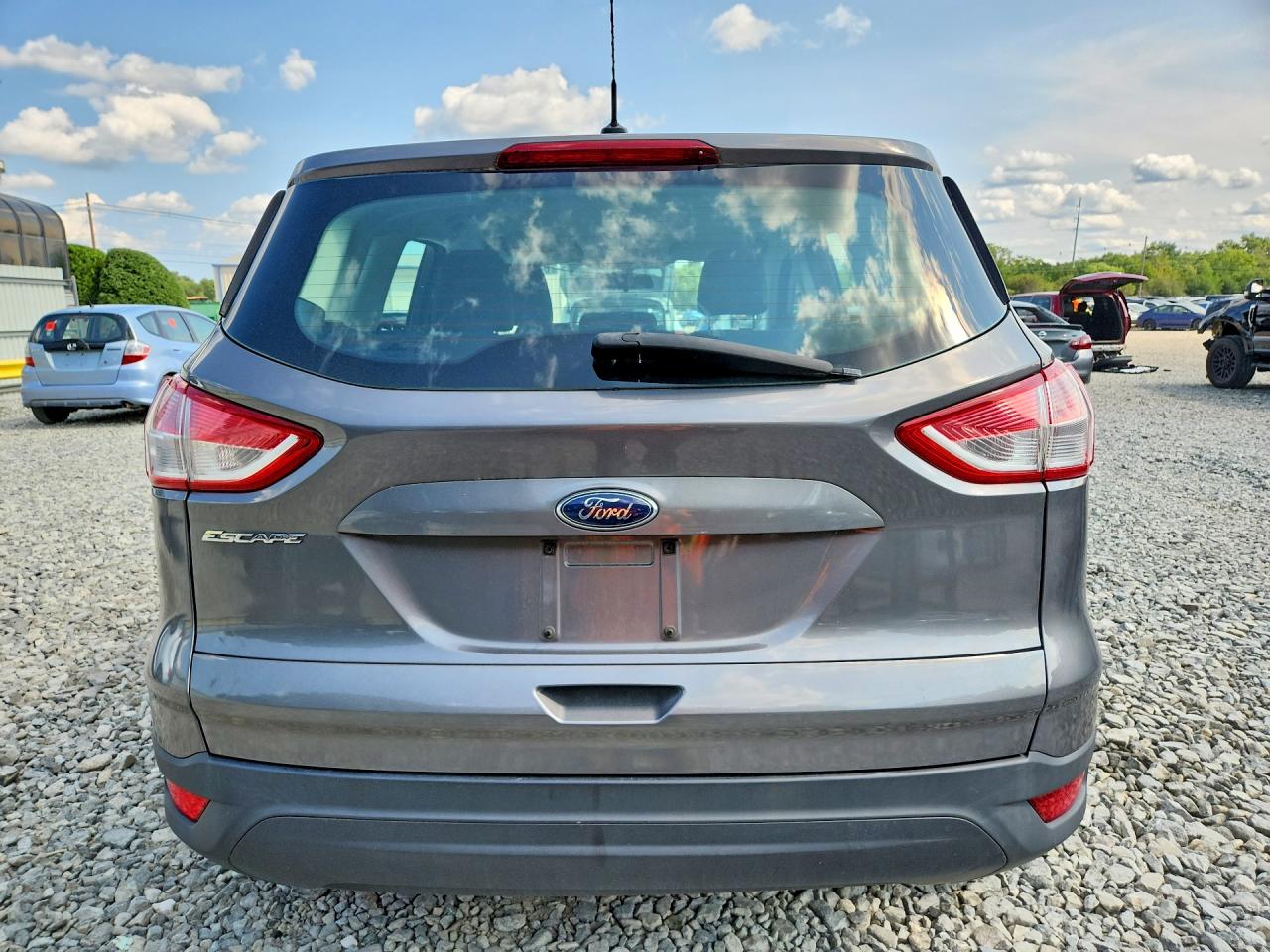 2013 Ford Escape S Gray vin: 1FMCU0F70DUA82747