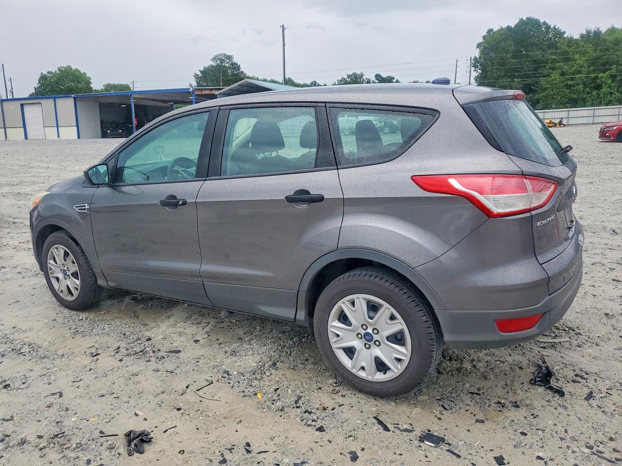2013 Ford Escape S Gray vin: 1FMCU0F70DUB12104
