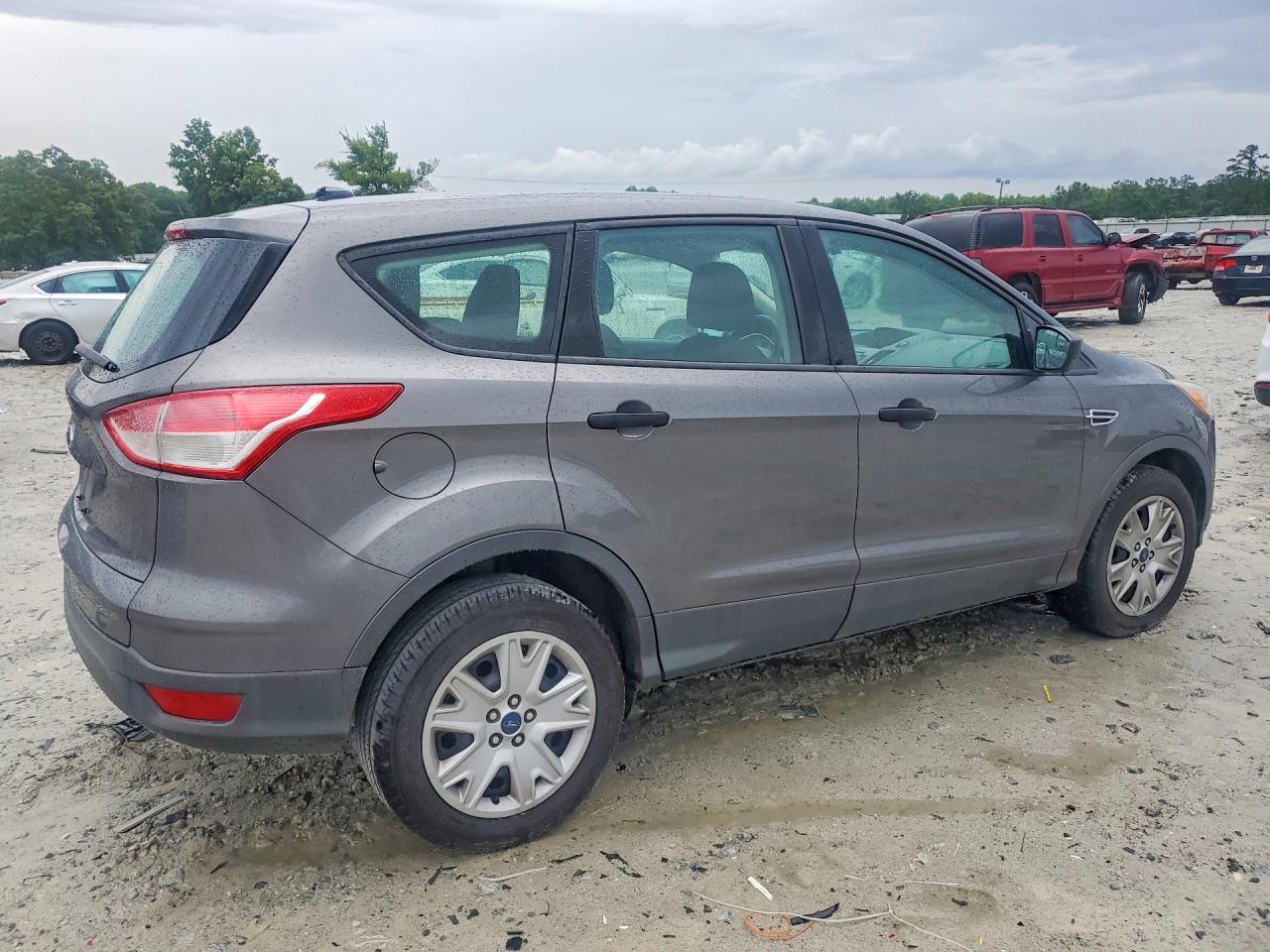 2013 Ford Escape S Gray vin: 1FMCU0F70DUB12104