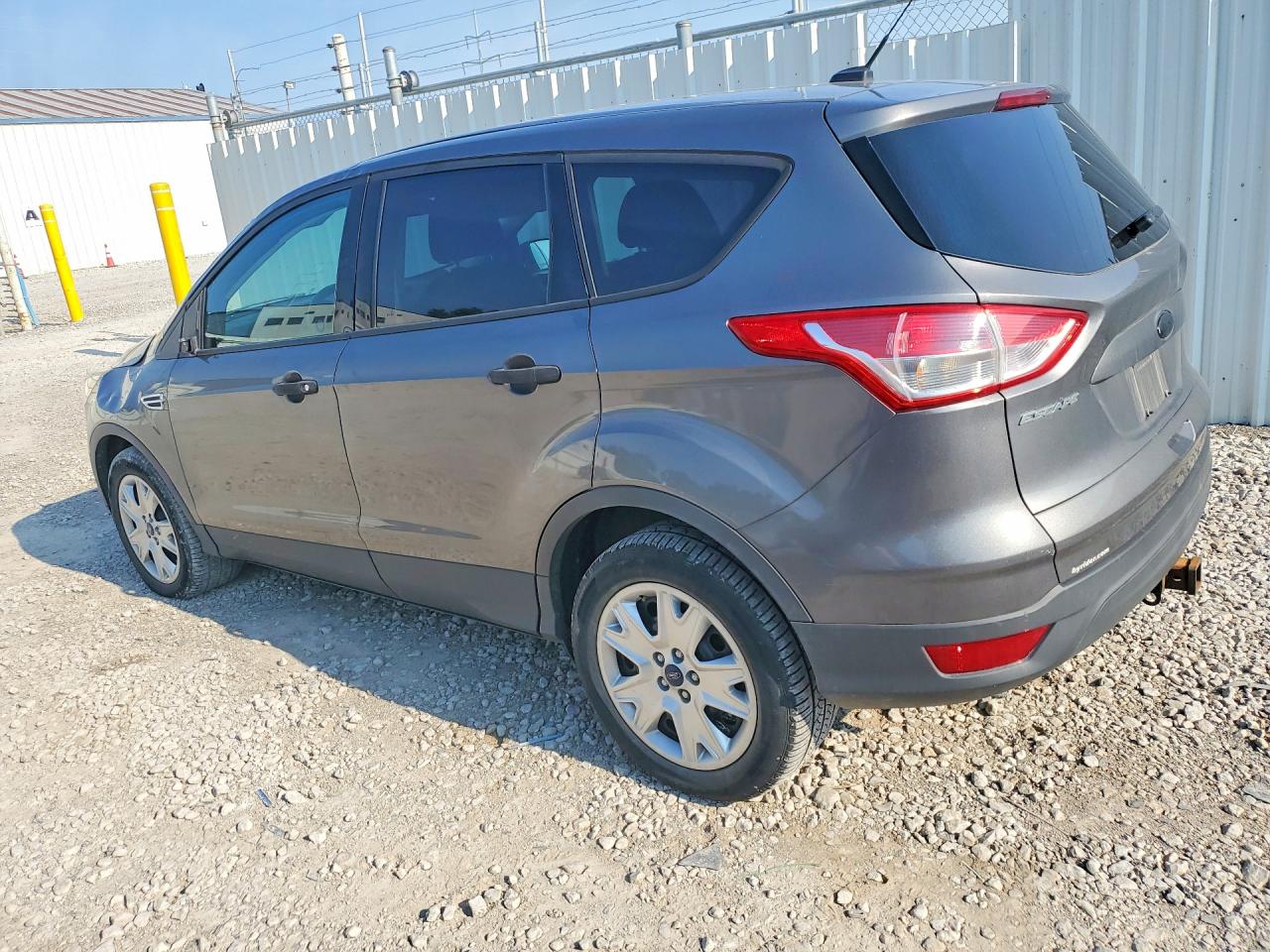 2013 Ford Escape S Gray vin: 1FMCU0F70DUB48021