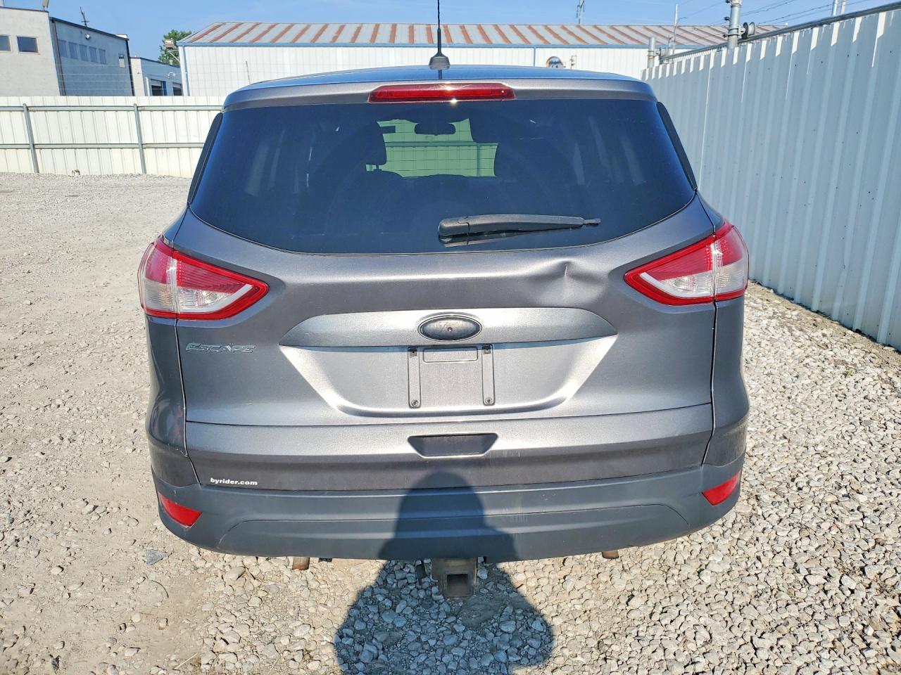 2013 Ford Escape S Gray vin: 1FMCU0F70DUB48021
