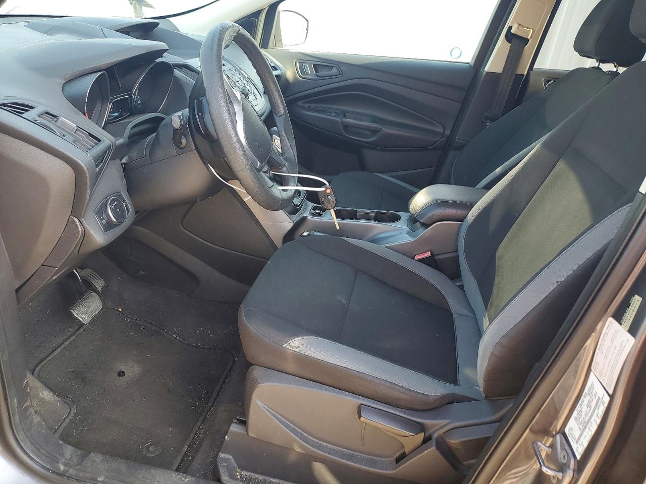 2013 Ford Escape S Gray vin: 1FMCU0F70DUB48021