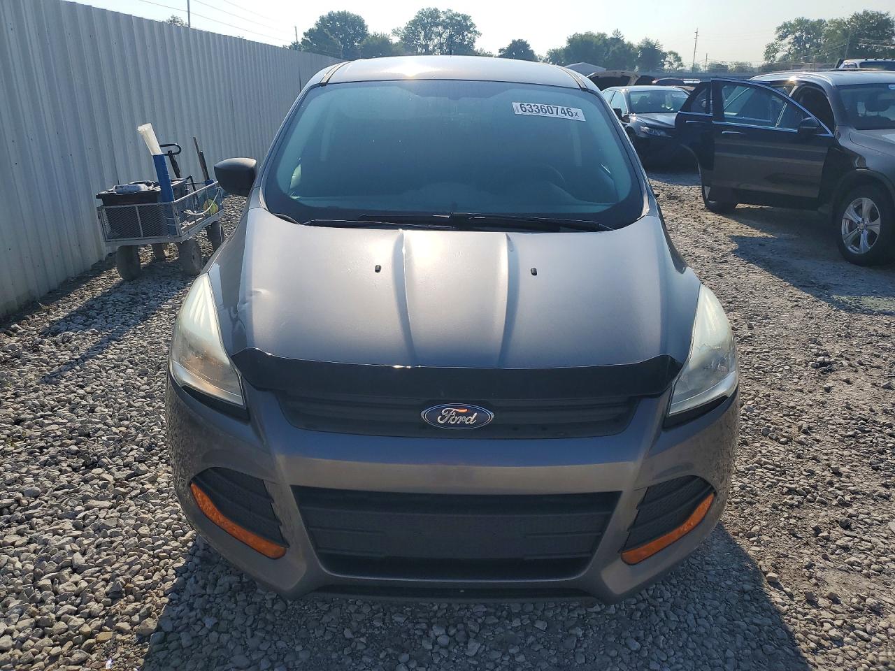 2013 Ford Escape S Gray vin: 1FMCU0F70DUB48021