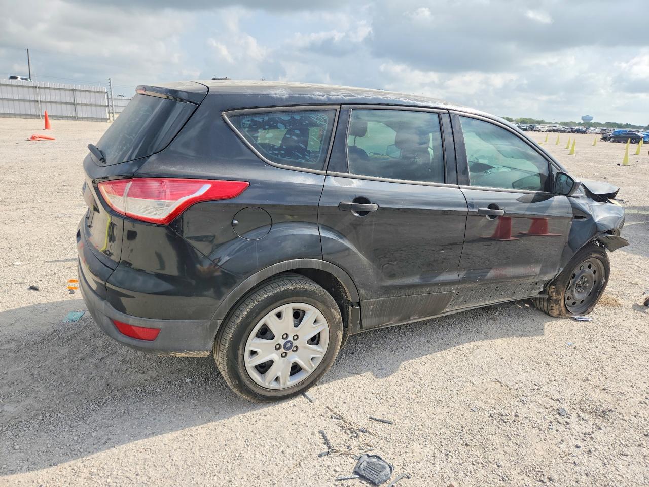 2013 Ford Escape S Black vin: 1FMCU0F70DUB81665