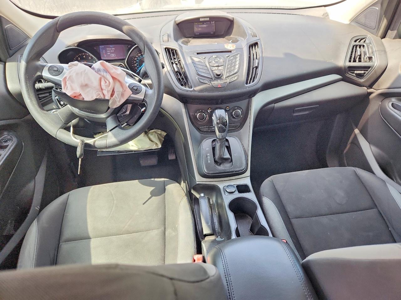 2013 Ford Escape S Black vin: 1FMCU0F70DUB81665