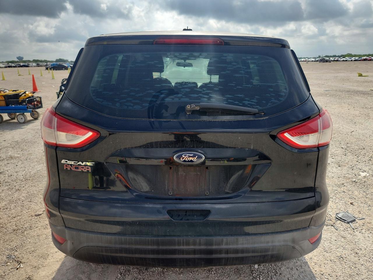2013 Ford Escape S Black vin: 1FMCU0F70DUB81665