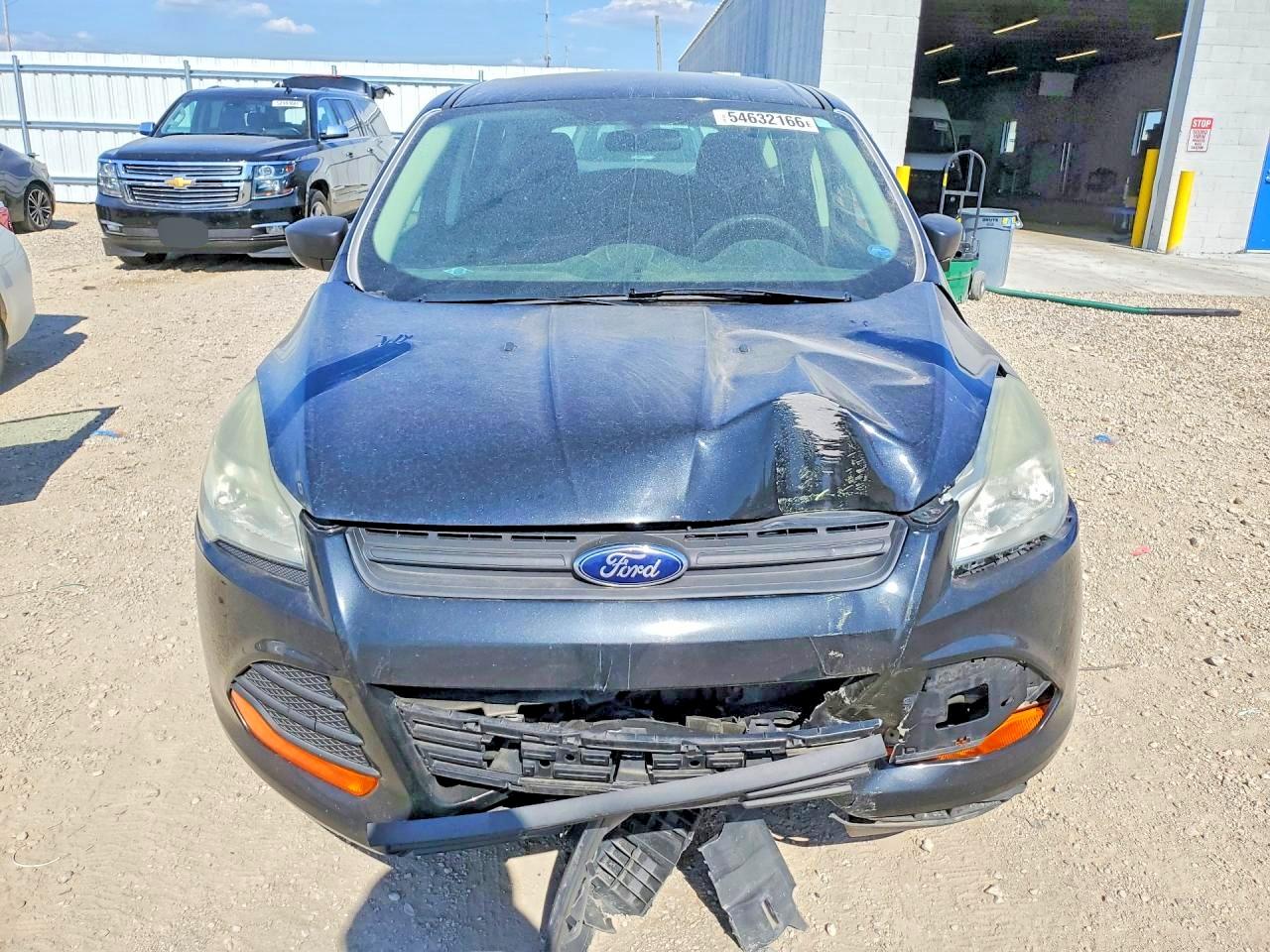 2014 Ford Escape S Black vin: 1FMCU0F70EUA44338