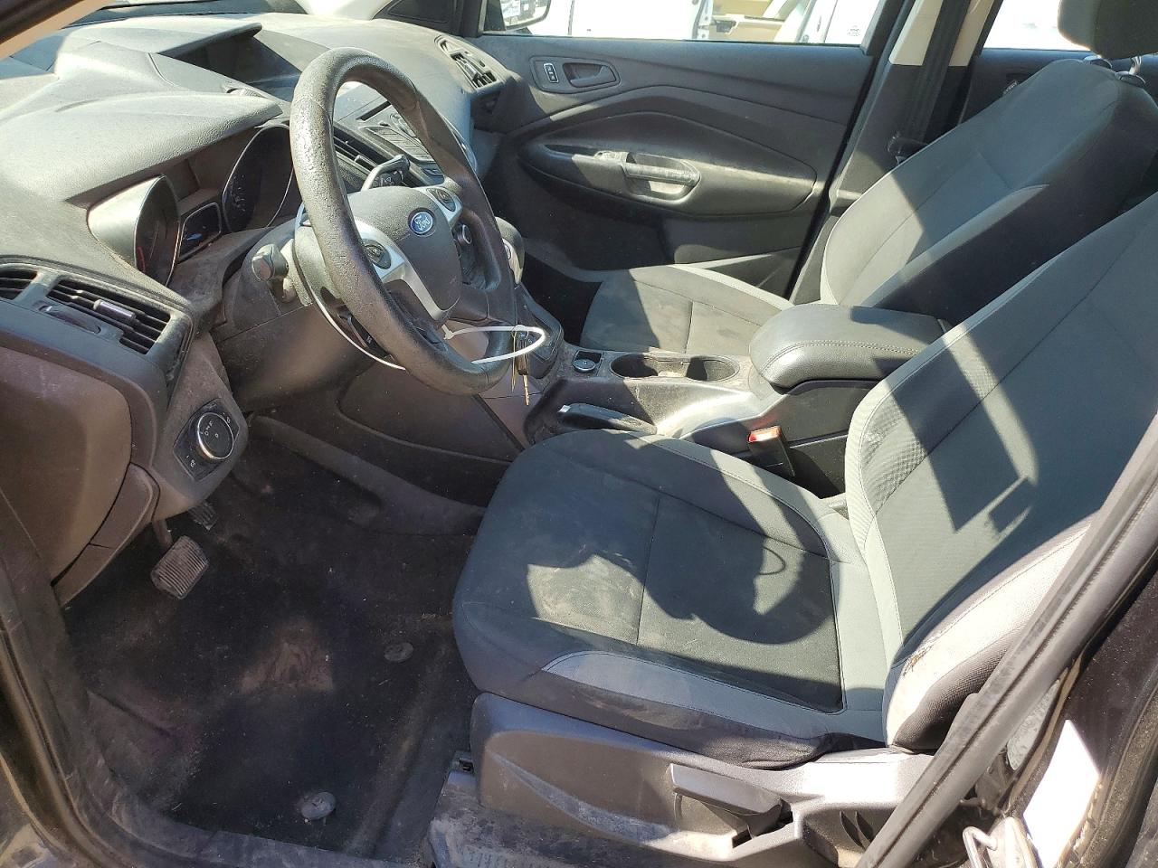 2014 Ford Escape S Black vin: 1FMCU0F70EUA44338