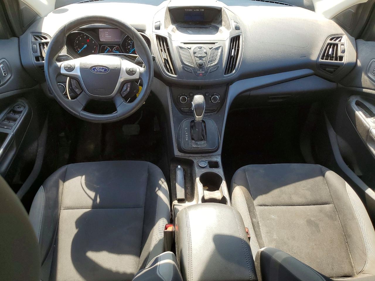 2014 Ford Escape S Black vin: 1FMCU0F70EUA44338