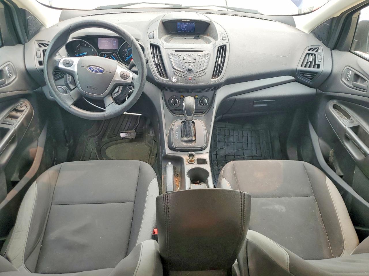 2014 Ford Escape S Blue vin: 1FMCU0F70EUB13819